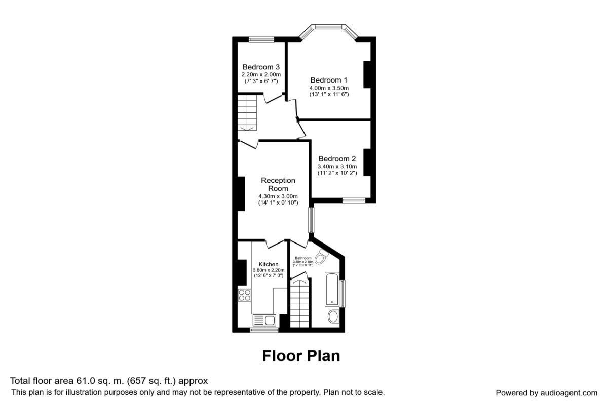 3 Bedrooms Flat to rent in Ling Road, London E16