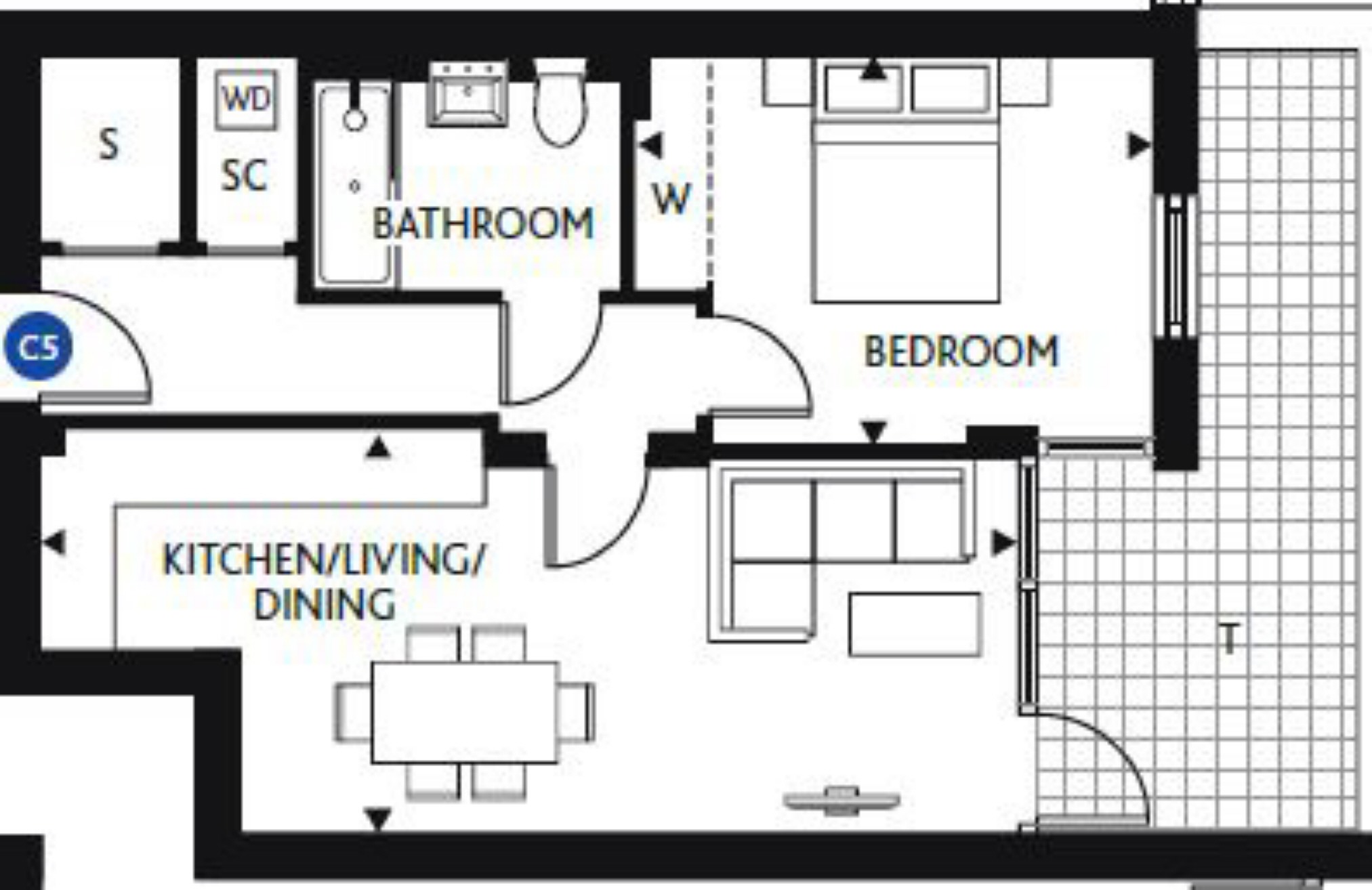 1 Bedrooms Flat for sale in Colmore House, Frazer Nash Close, Isleworth TW7