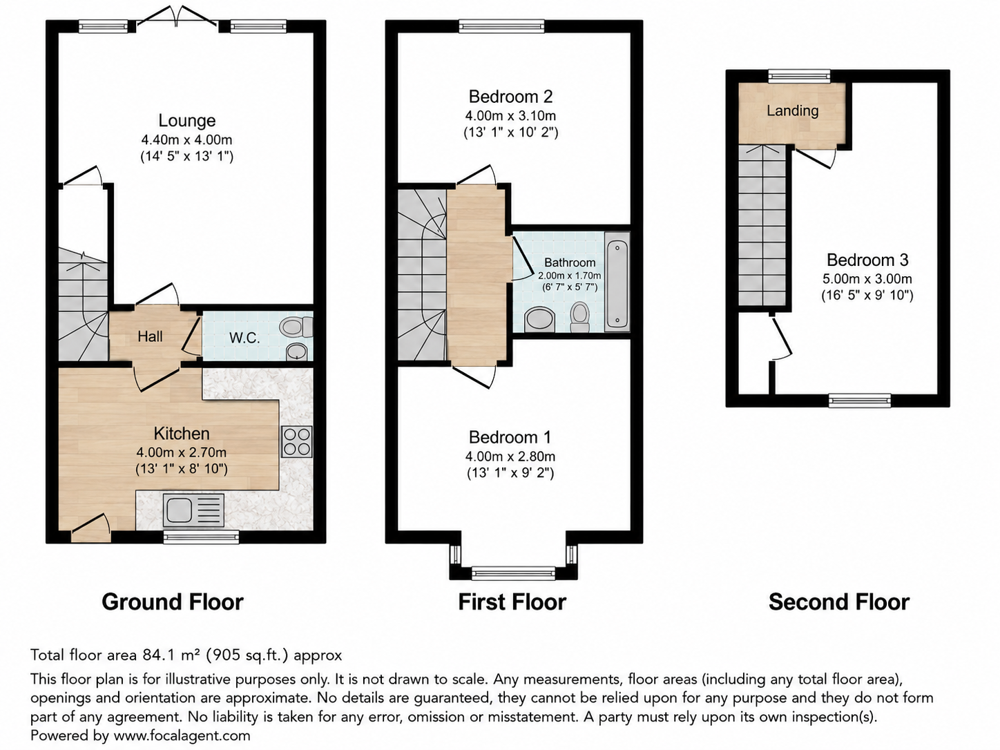 3, Melina Terrace, Brenzett floorplan