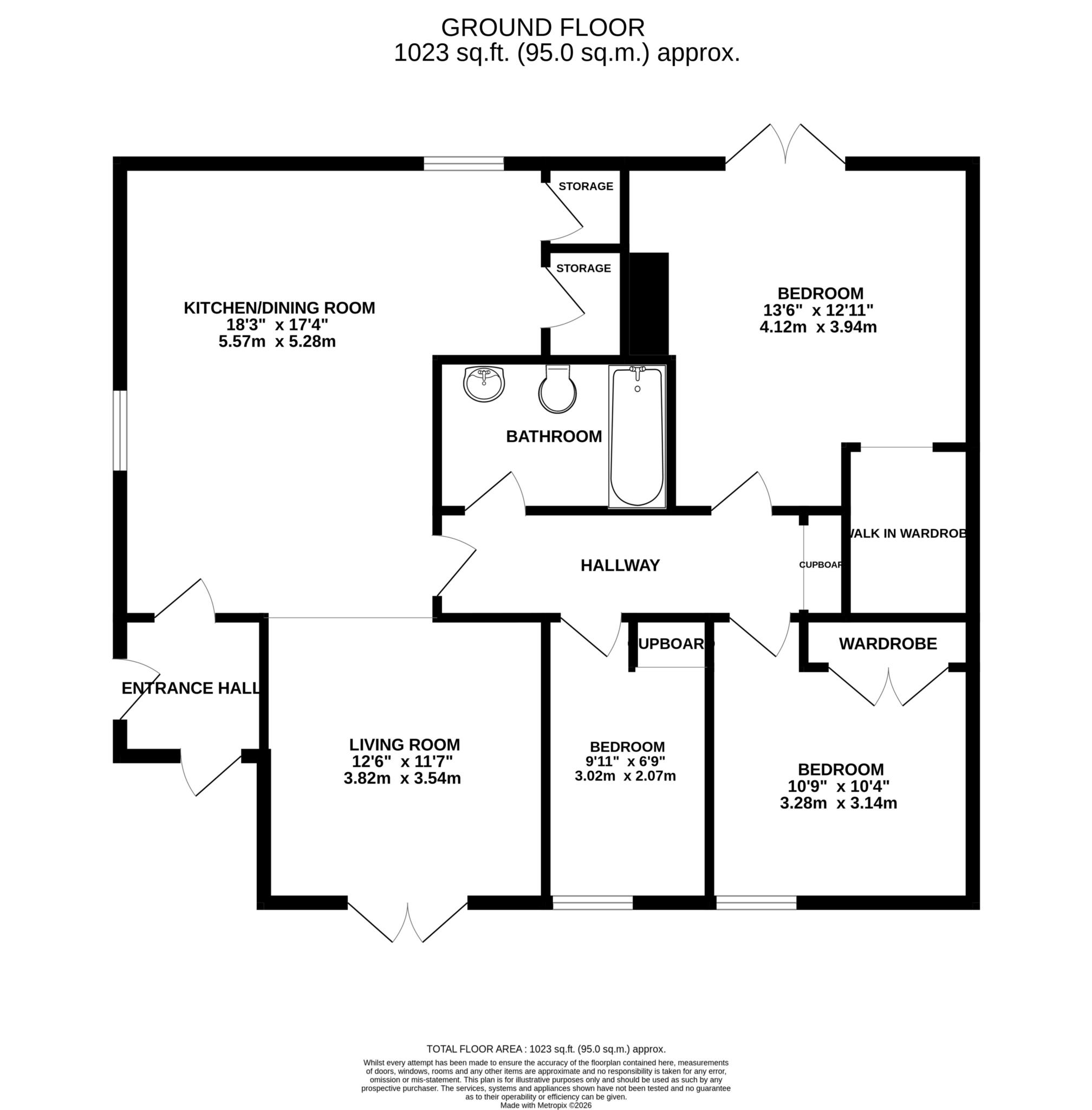 5, Saint Michaels Way, Norwich floorplan