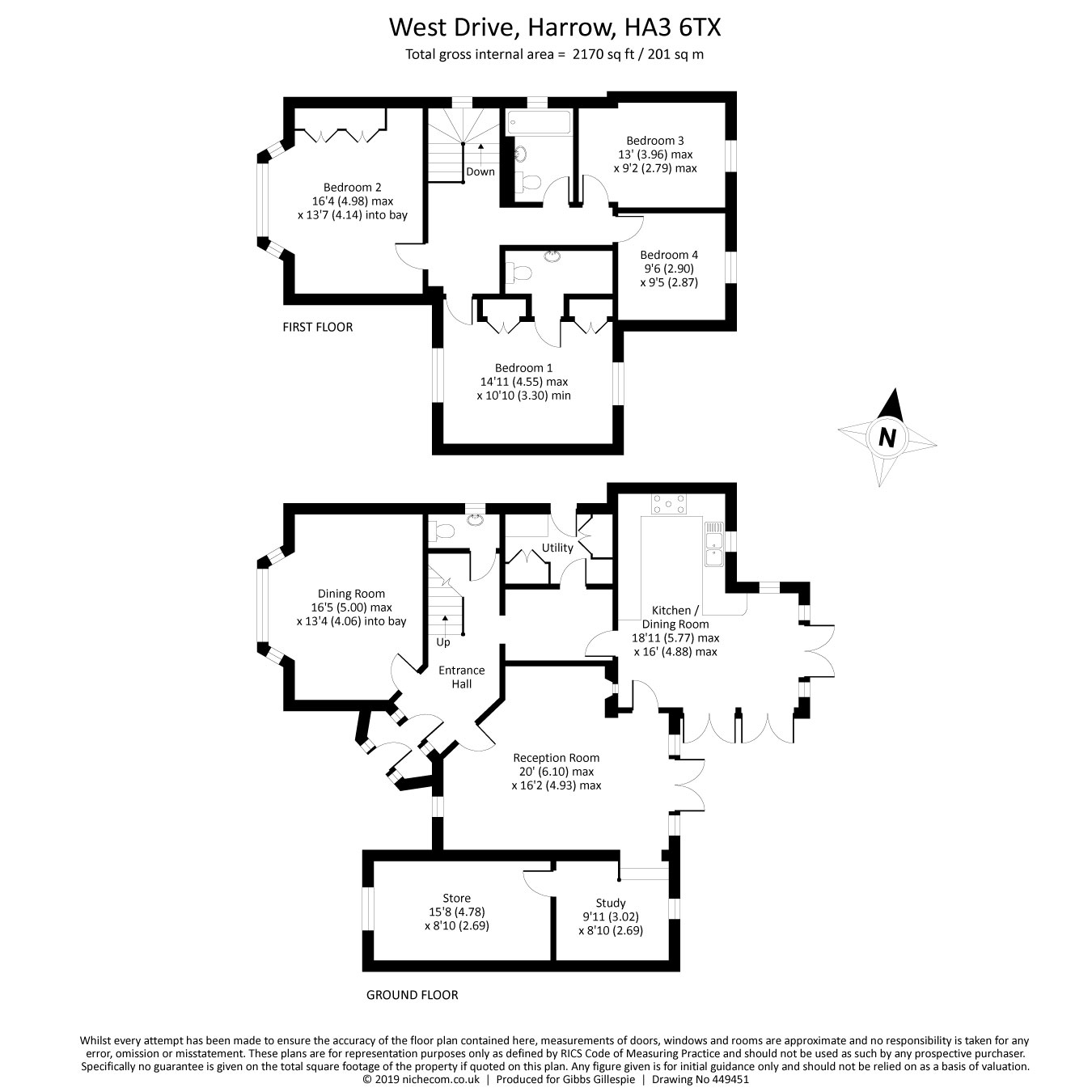 4 Bedrooms Detached house for sale in West Drive, Harrow, Middlesex HA3