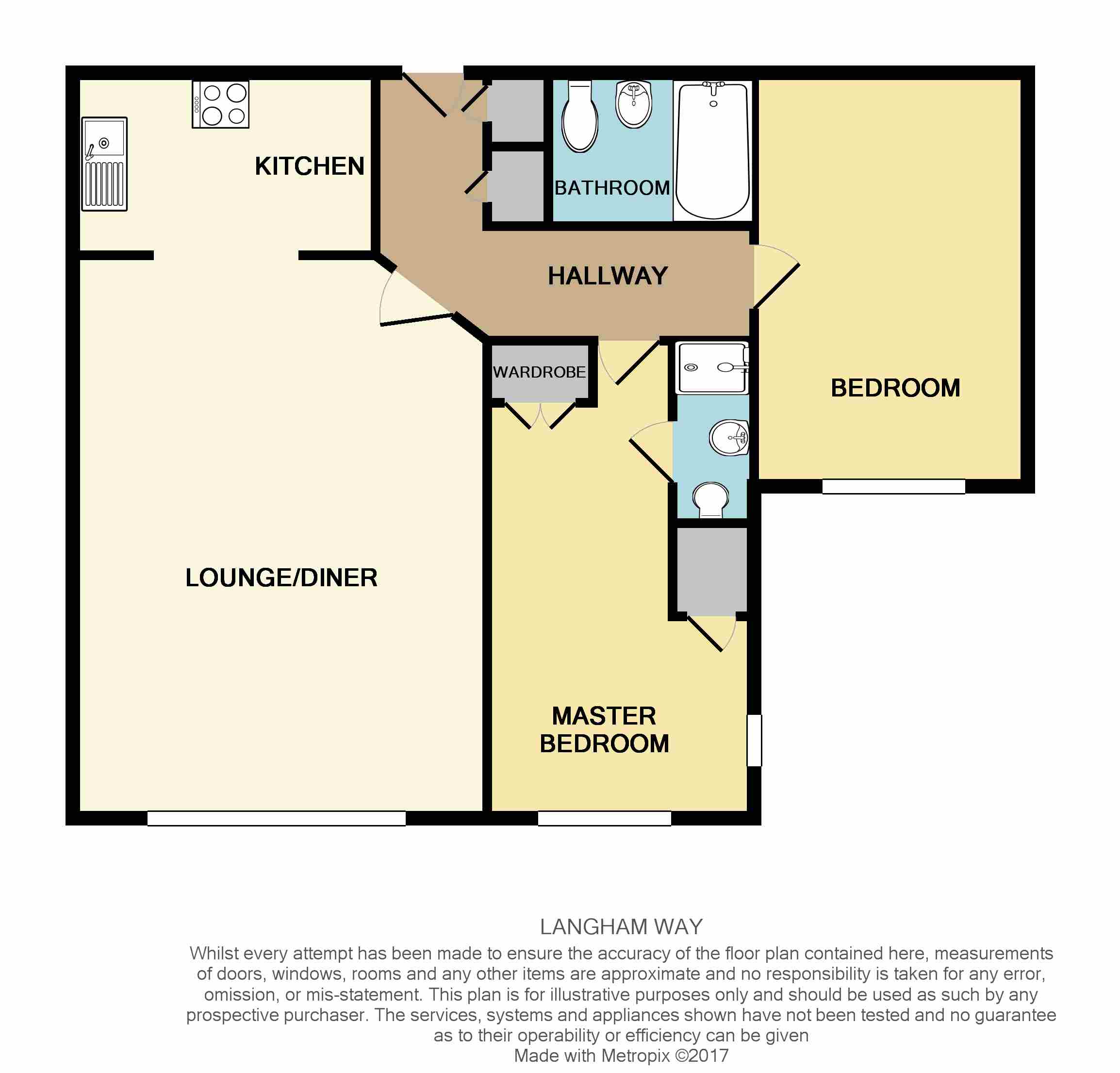 2 Bedrooms Flat to rent in Langham Way, Ashland, Milton Keynes MK6