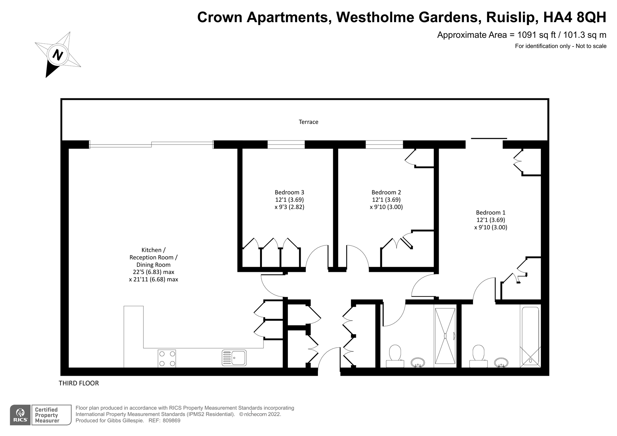 Westholme Gardens, Ruislip HA4, 3 bedroom flat for sale 60991687 PrimeLocation
