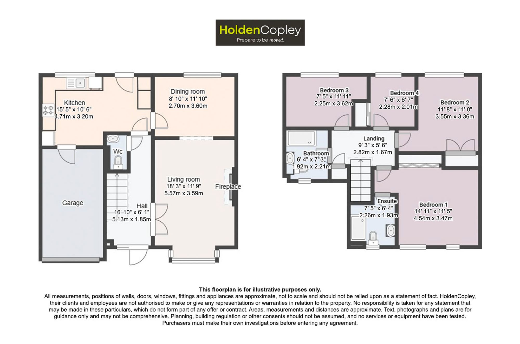 6 Ashridge Way, Nottingham floorplan