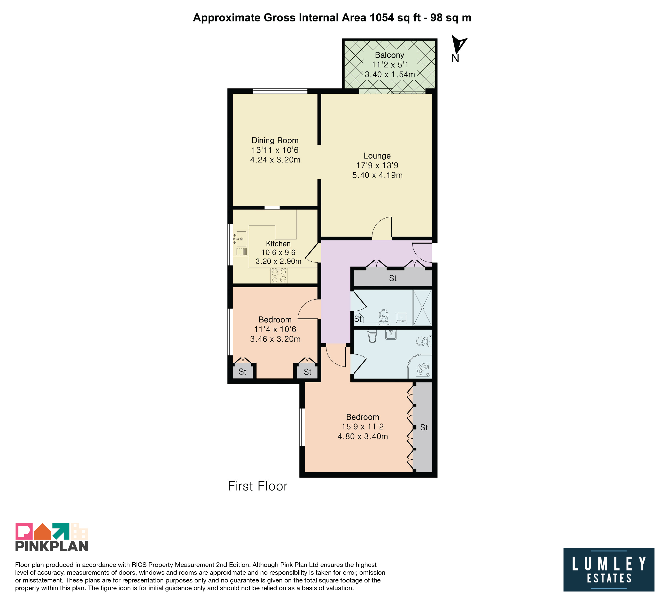 High Firs, Radlett floorplan