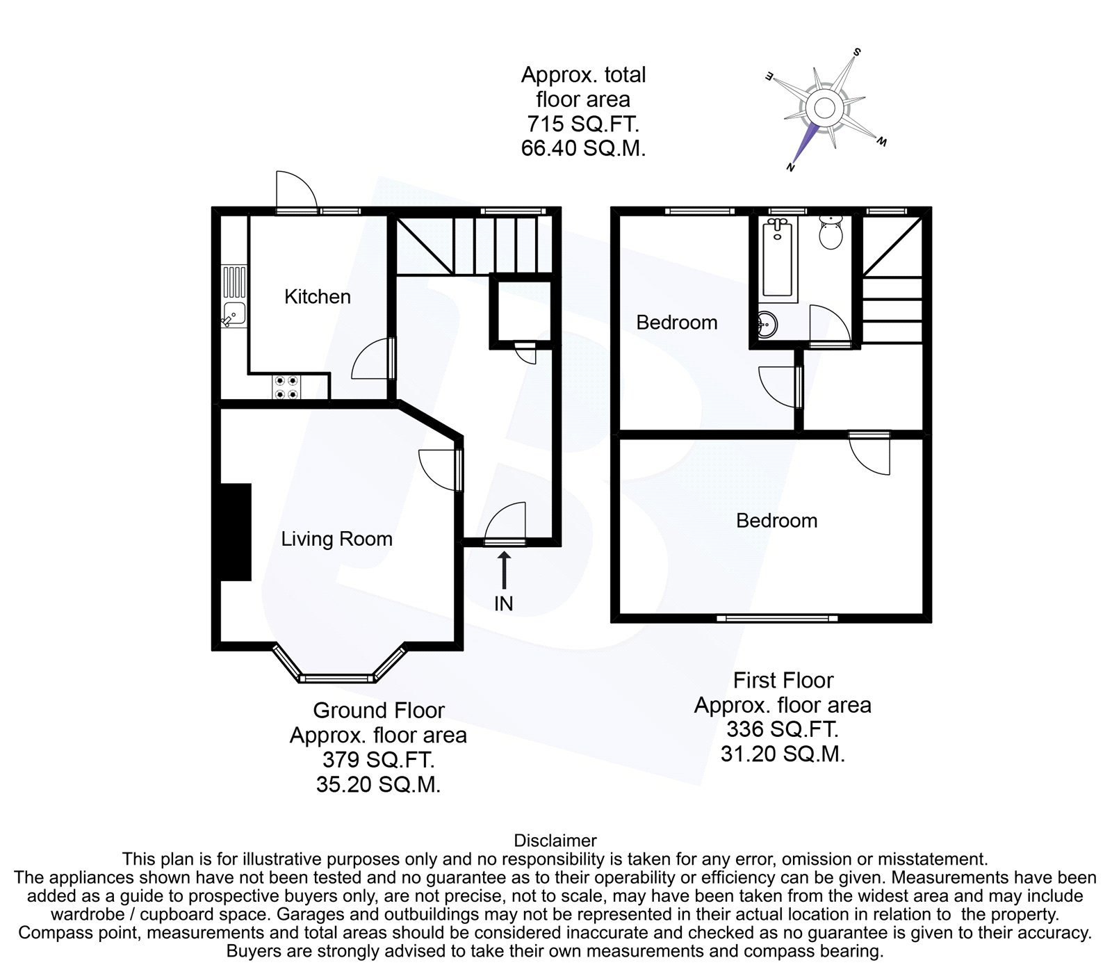 183, Rugby Road, Dagenham floorplan