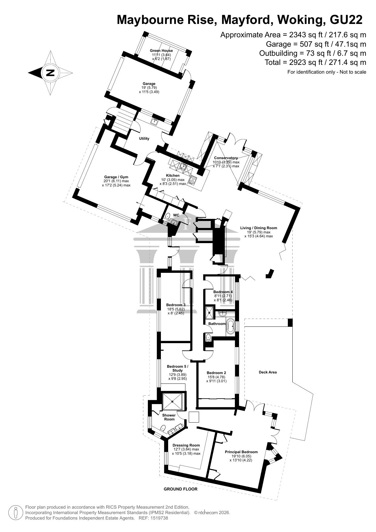 Tumblers, Maybourne Rise, Woking floorplan
