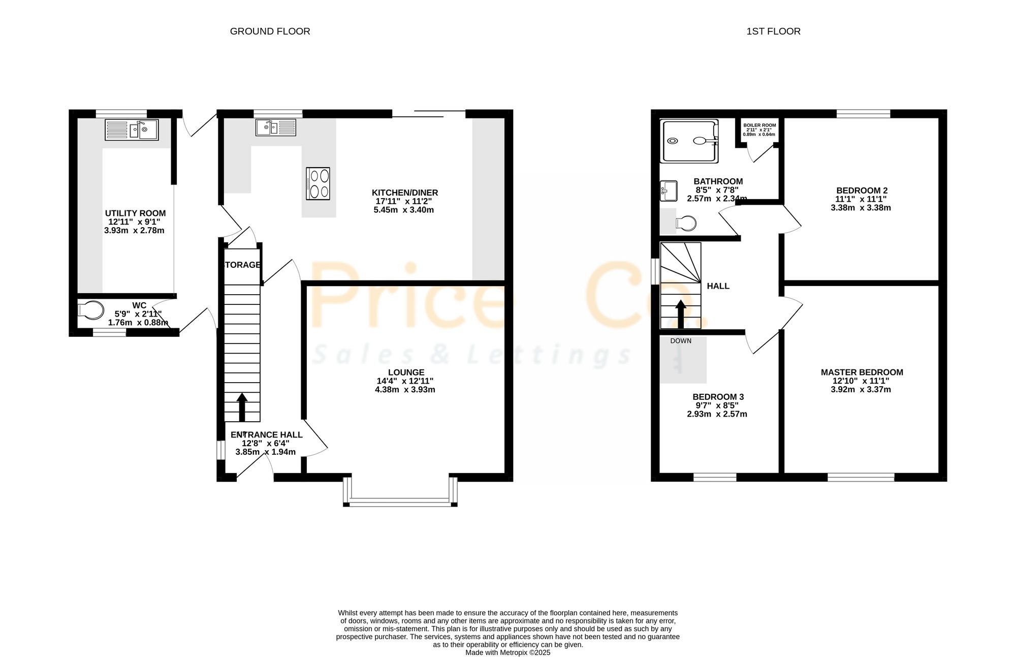 33 Old Hall Lane, Bolton floorplan