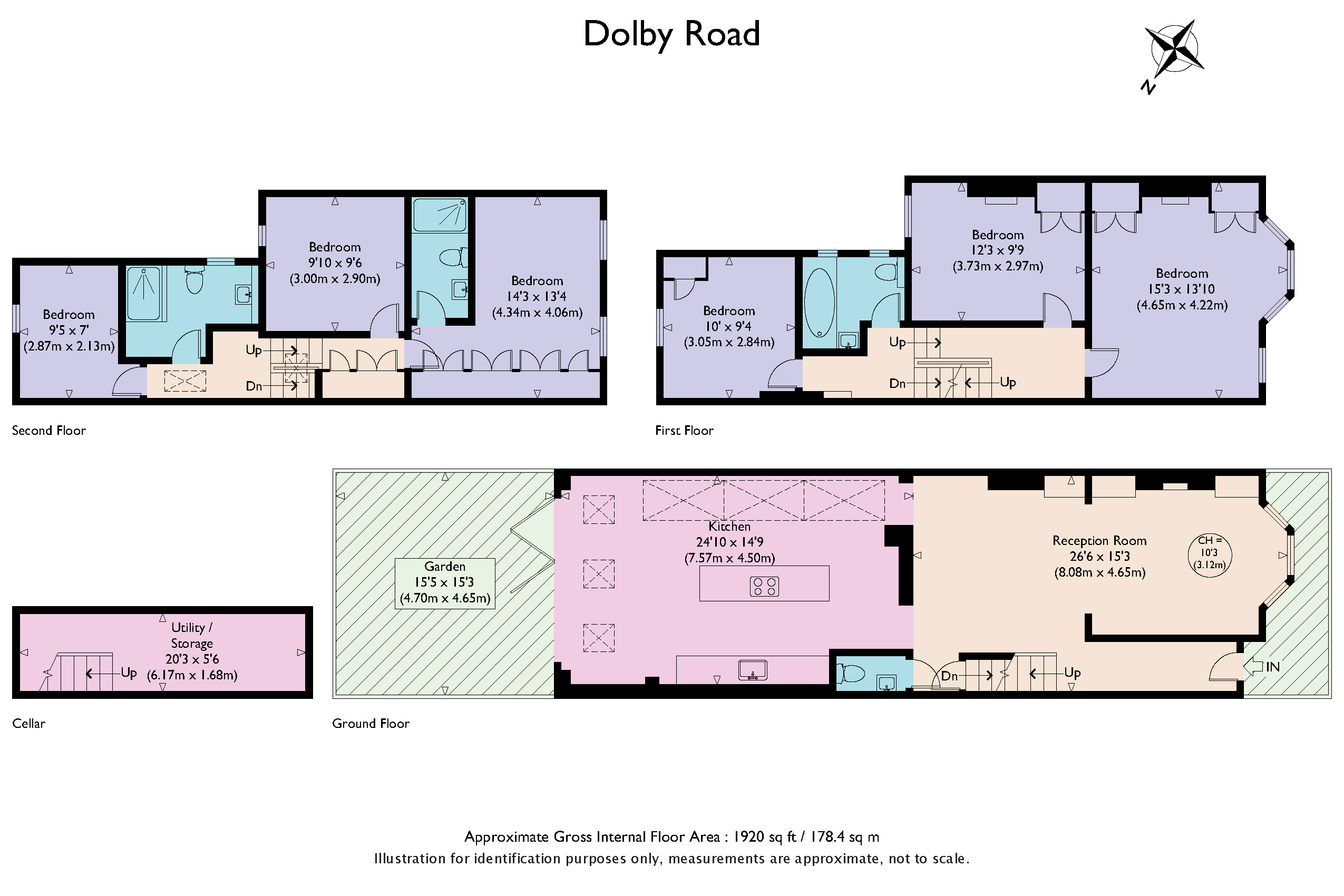 6 Bedrooms Terraced house for sale in Dolby Road, London SW6