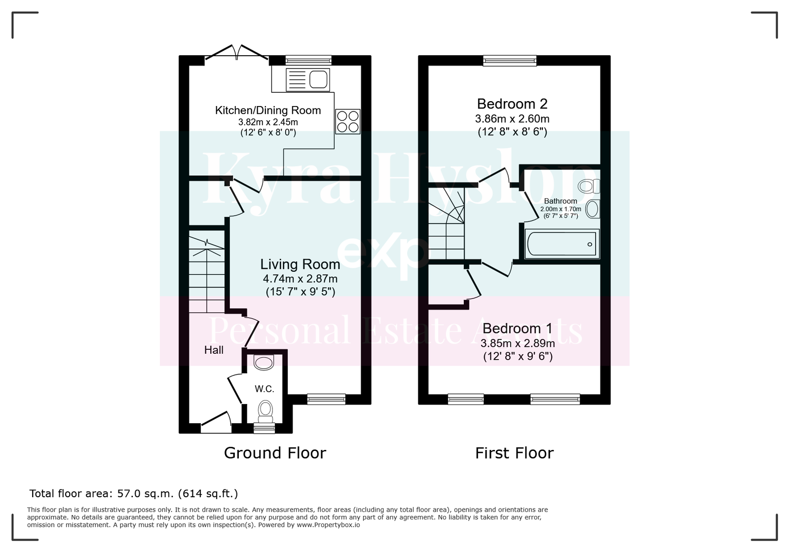 Myrtlebury Way, Exeter floorplan