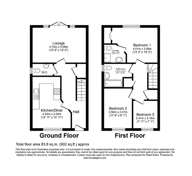 4, Swift Way, West Yorkshire floorplan
