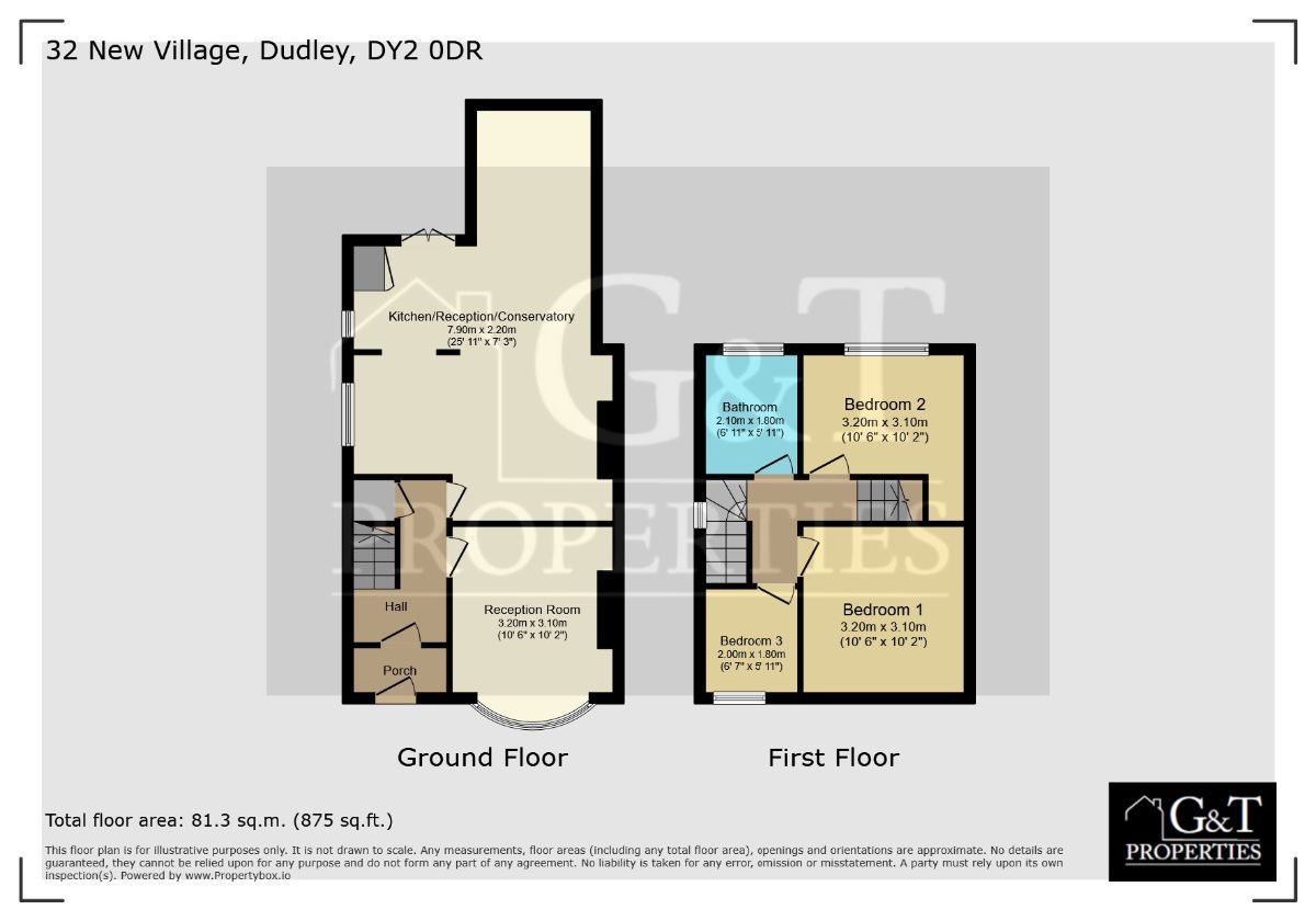 32 New Village, Dudley floorplan