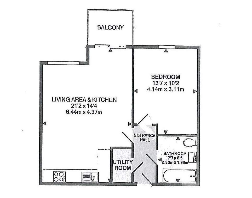 118, The Assembly, 1 Cambridge Street, Manchester floorplan