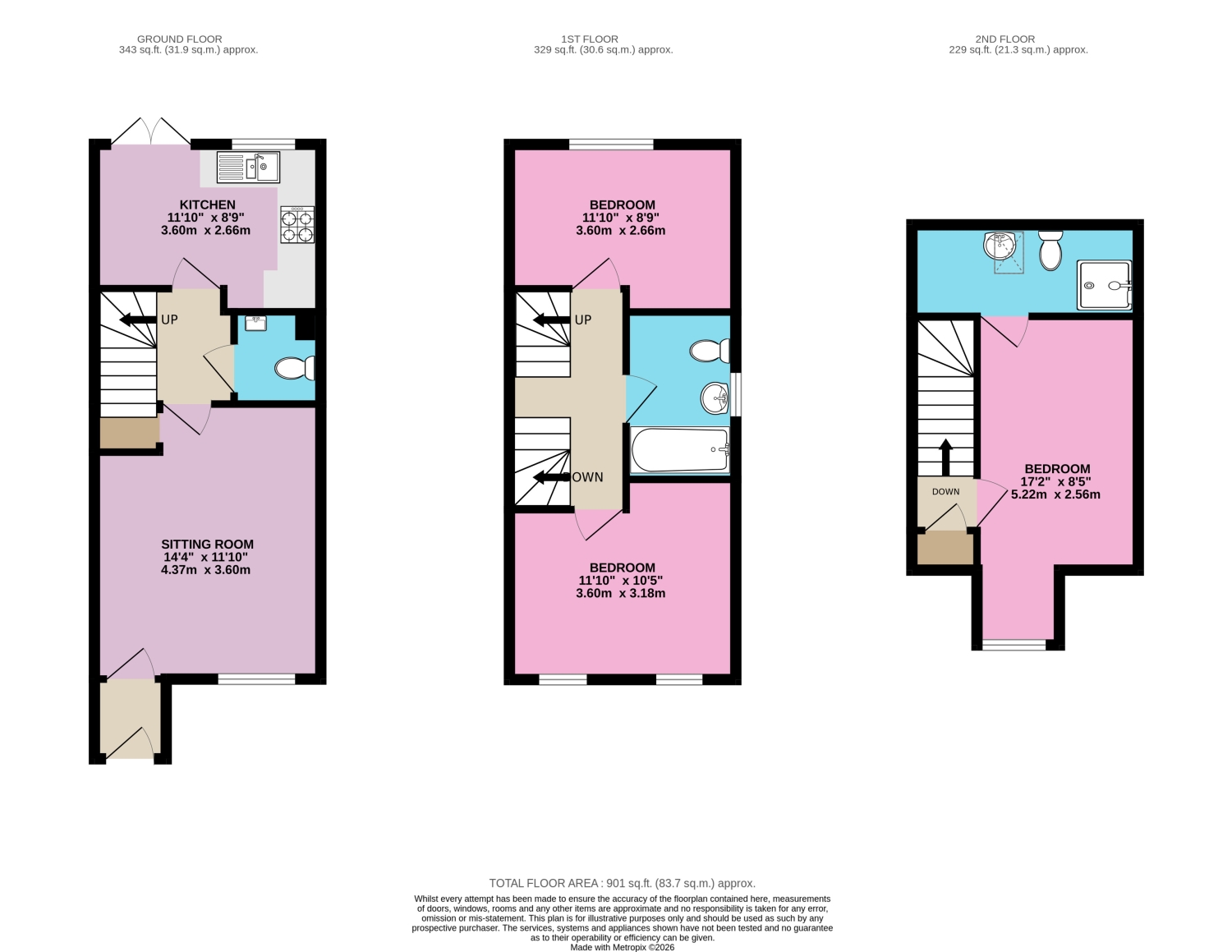 CLITCHBURY CLOSE, SWINDON floorplan