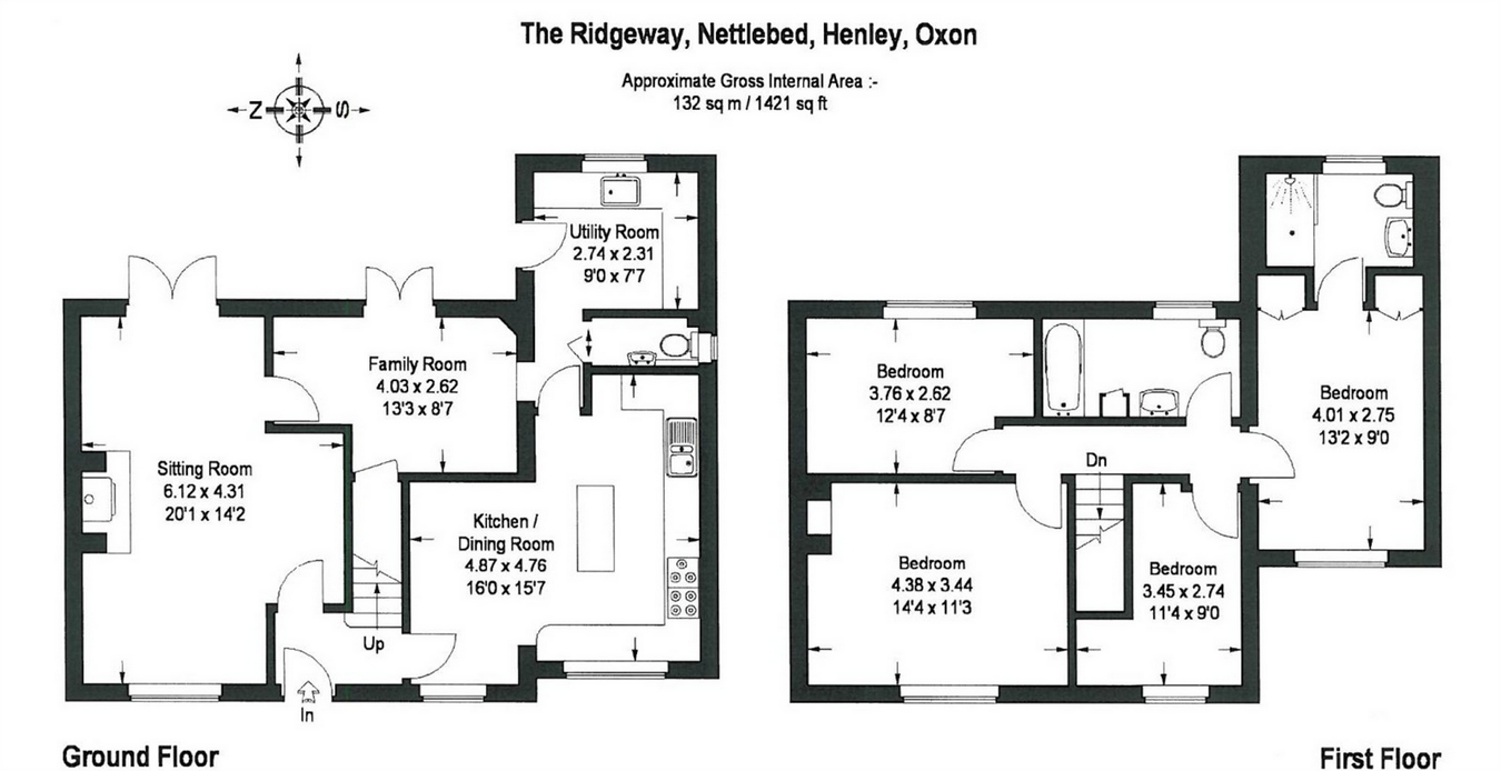 4 Bedrooms Semi-detached house for sale in Nettlebed, Henley On Thames, Oxfordshire RG9