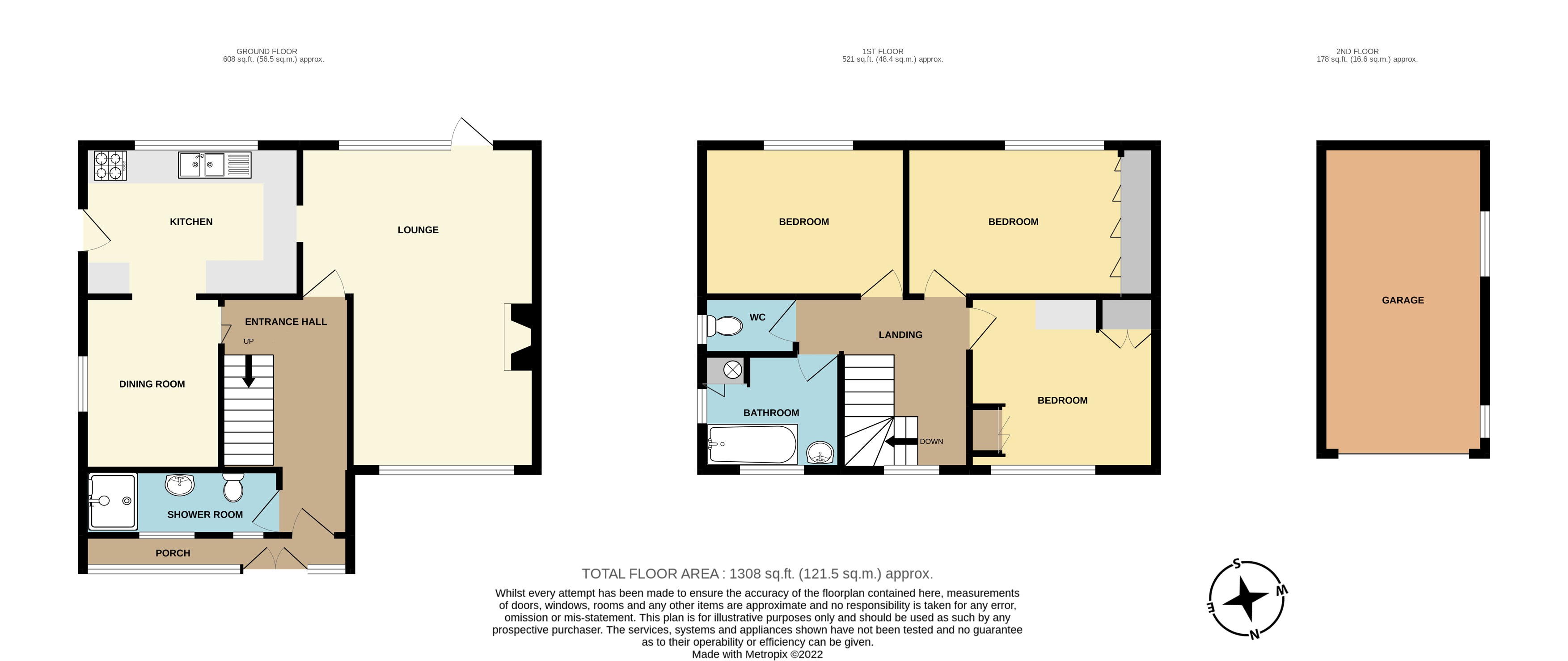 Warren Road, Orpington BR6, 3 bedroom detached house for sale