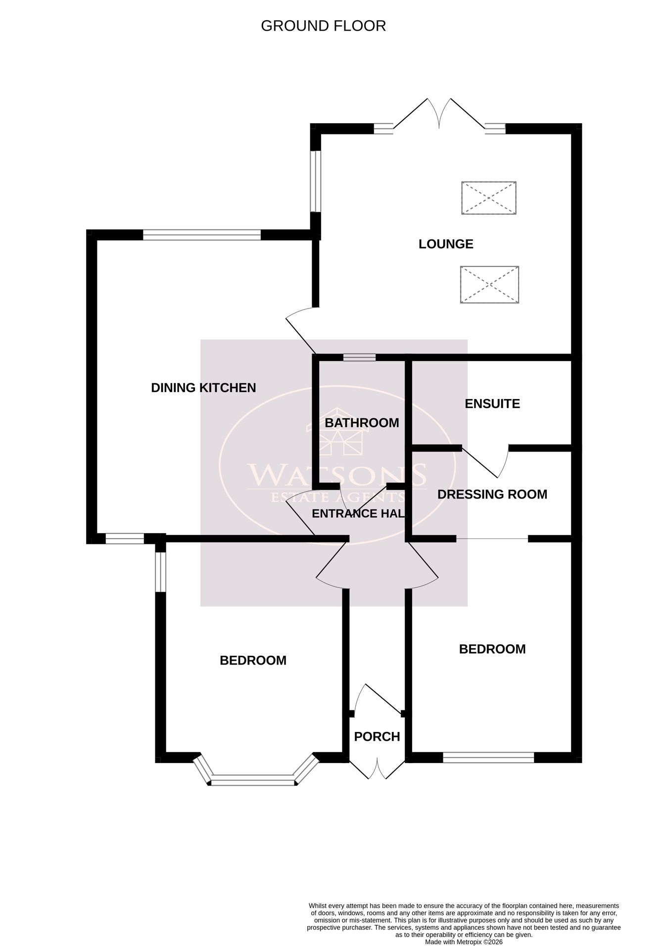 112, Wagstaff Lane, Nottingham floorplan
