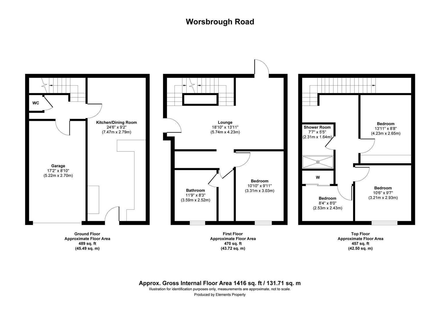 24, Worsbrough Road, Barnsley floorplan