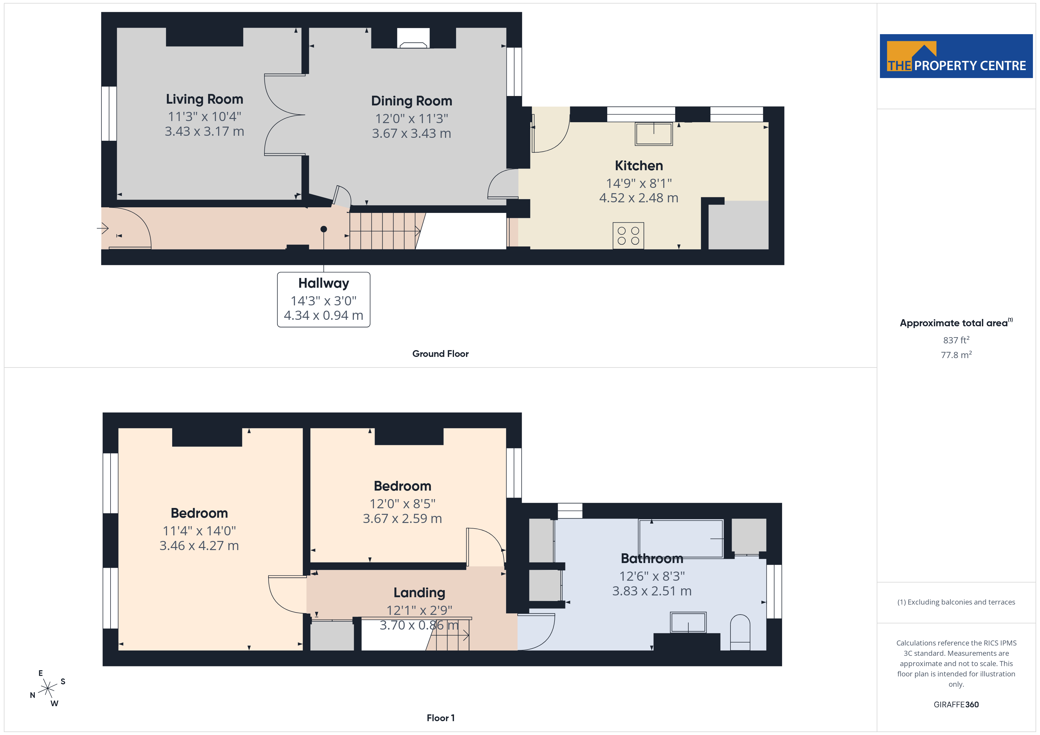 16, Clegram Road, Gloucestershire floorplan