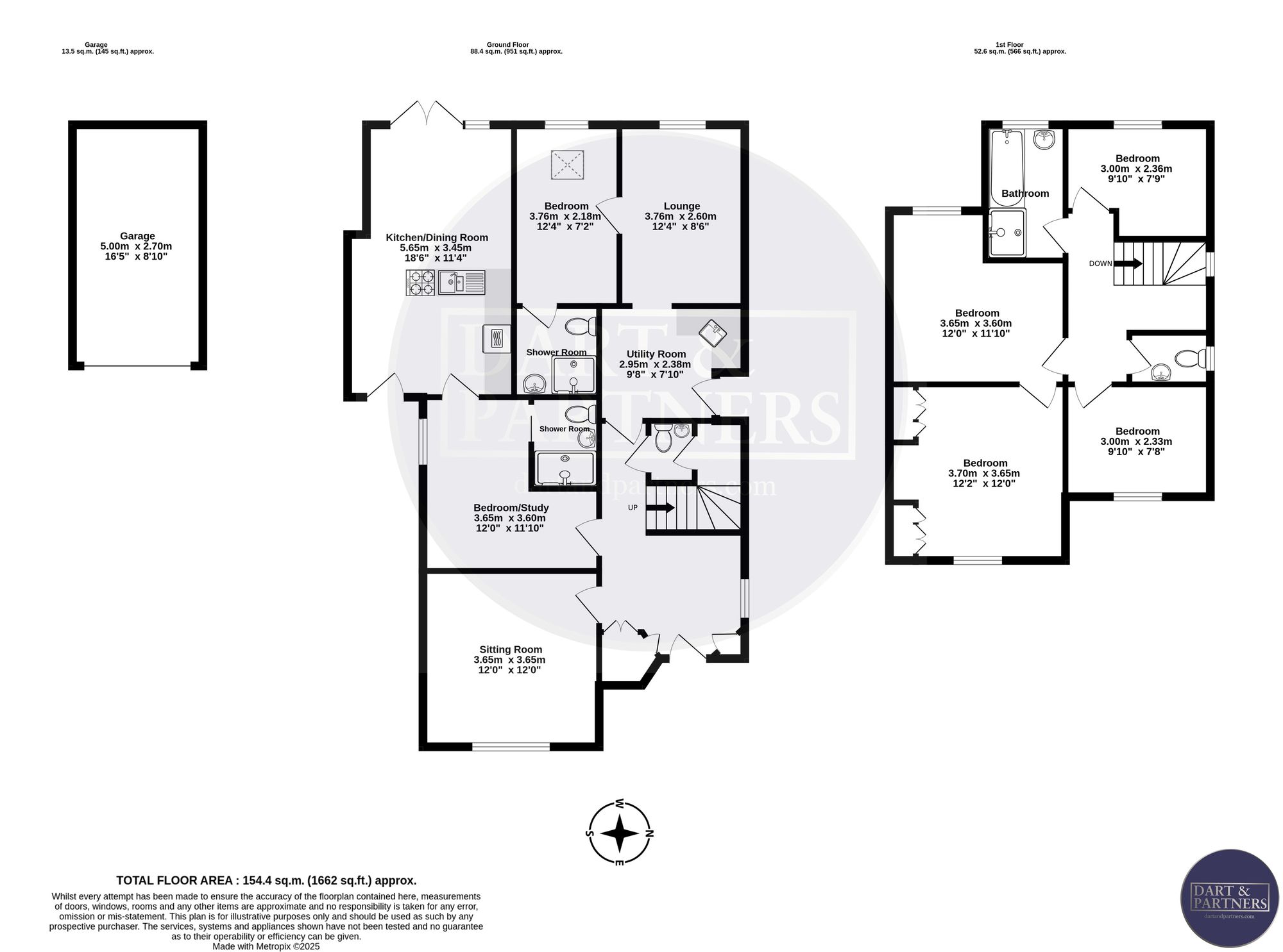 135 Exeter Road, Dawlish floorplan