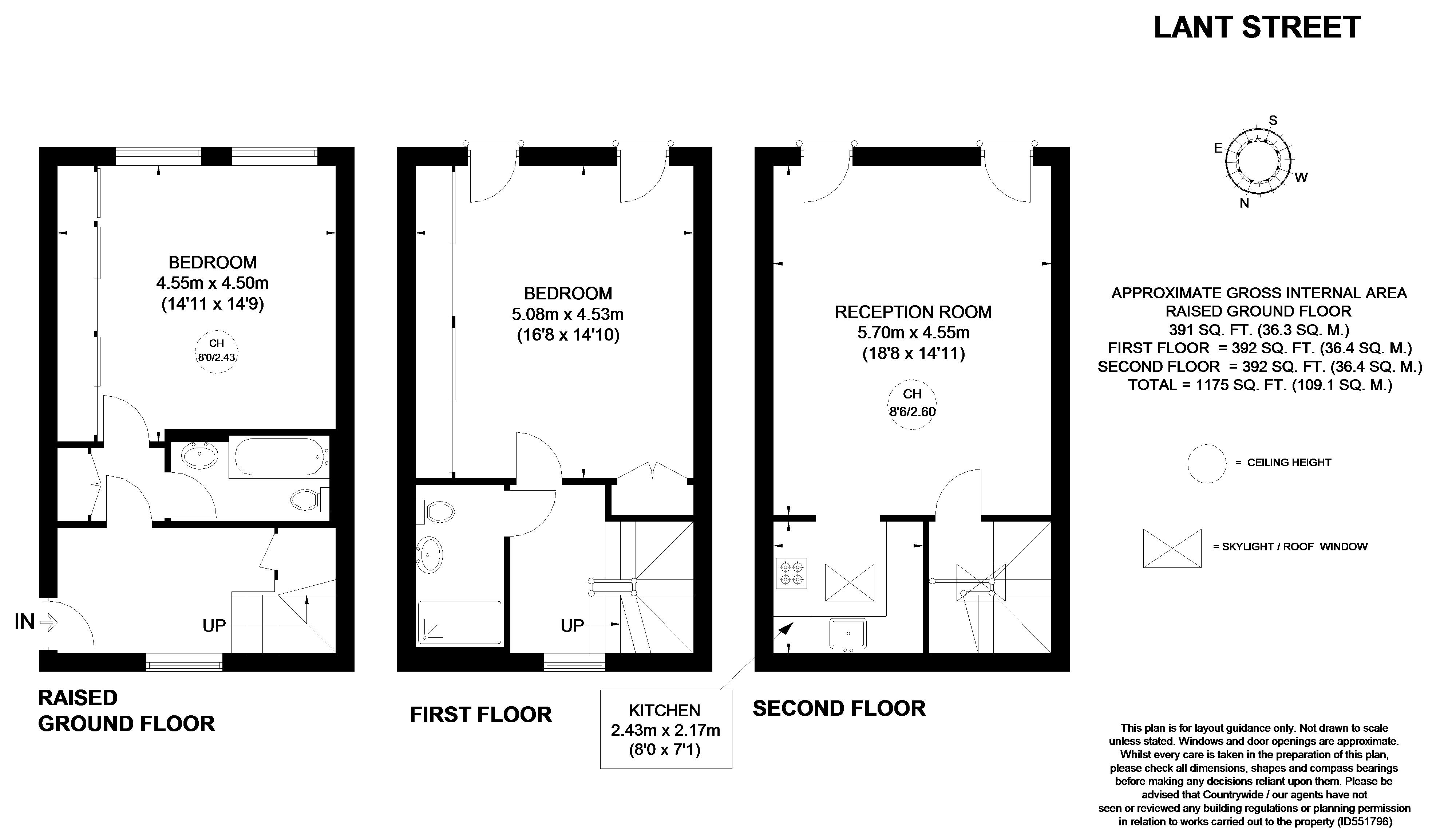 2 Bedrooms Flat to rent in Lant Street, London SE1