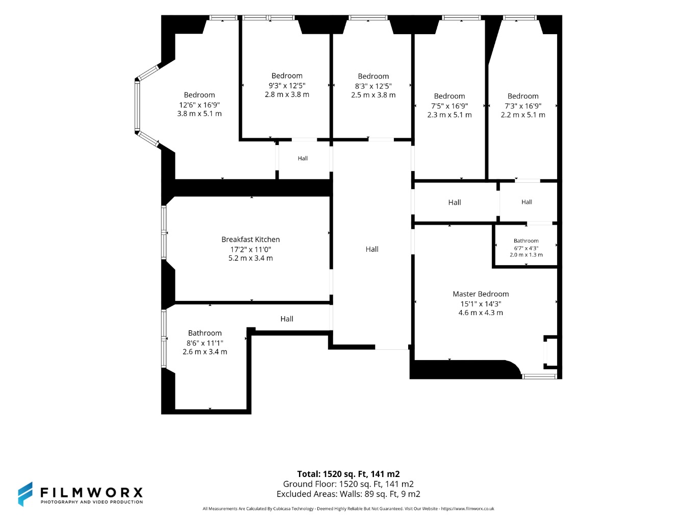 Flat 3/3 34 Gray Street Glasgow G3 7TY, Glasgow floorplan