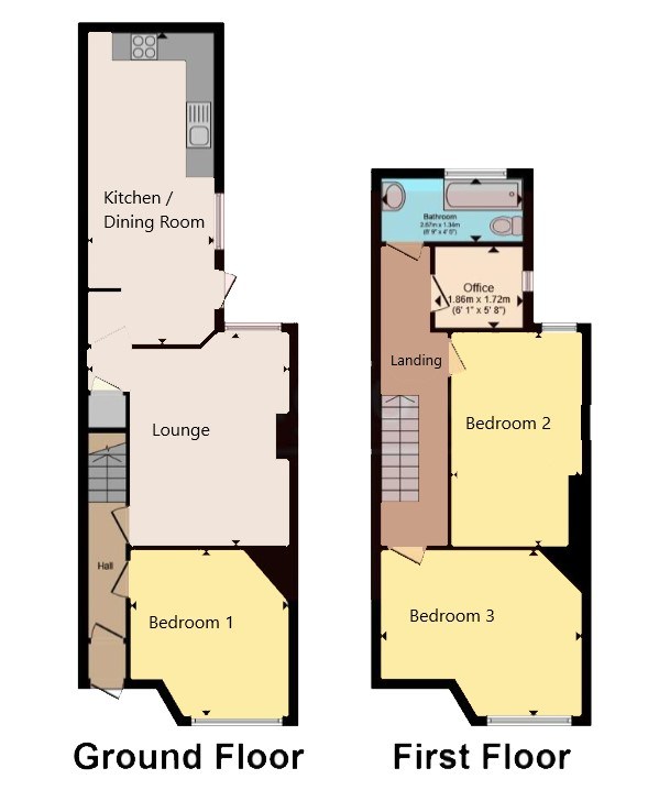 15 Eileen Grove, Manchester floorplan