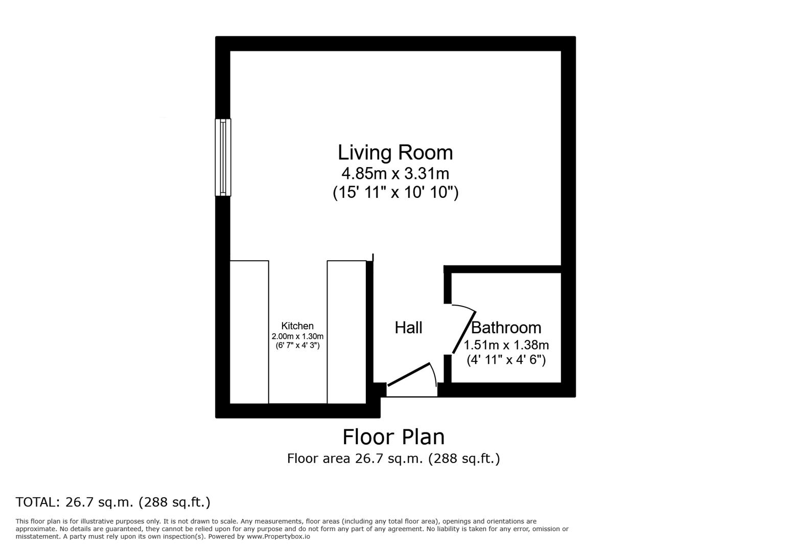 39e, High Street, Herne Bay floorplan