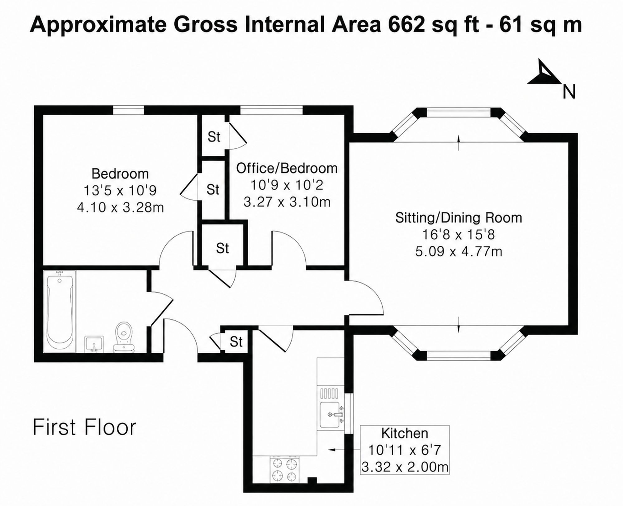 70 St. Gabriel's, Wantage floorplan