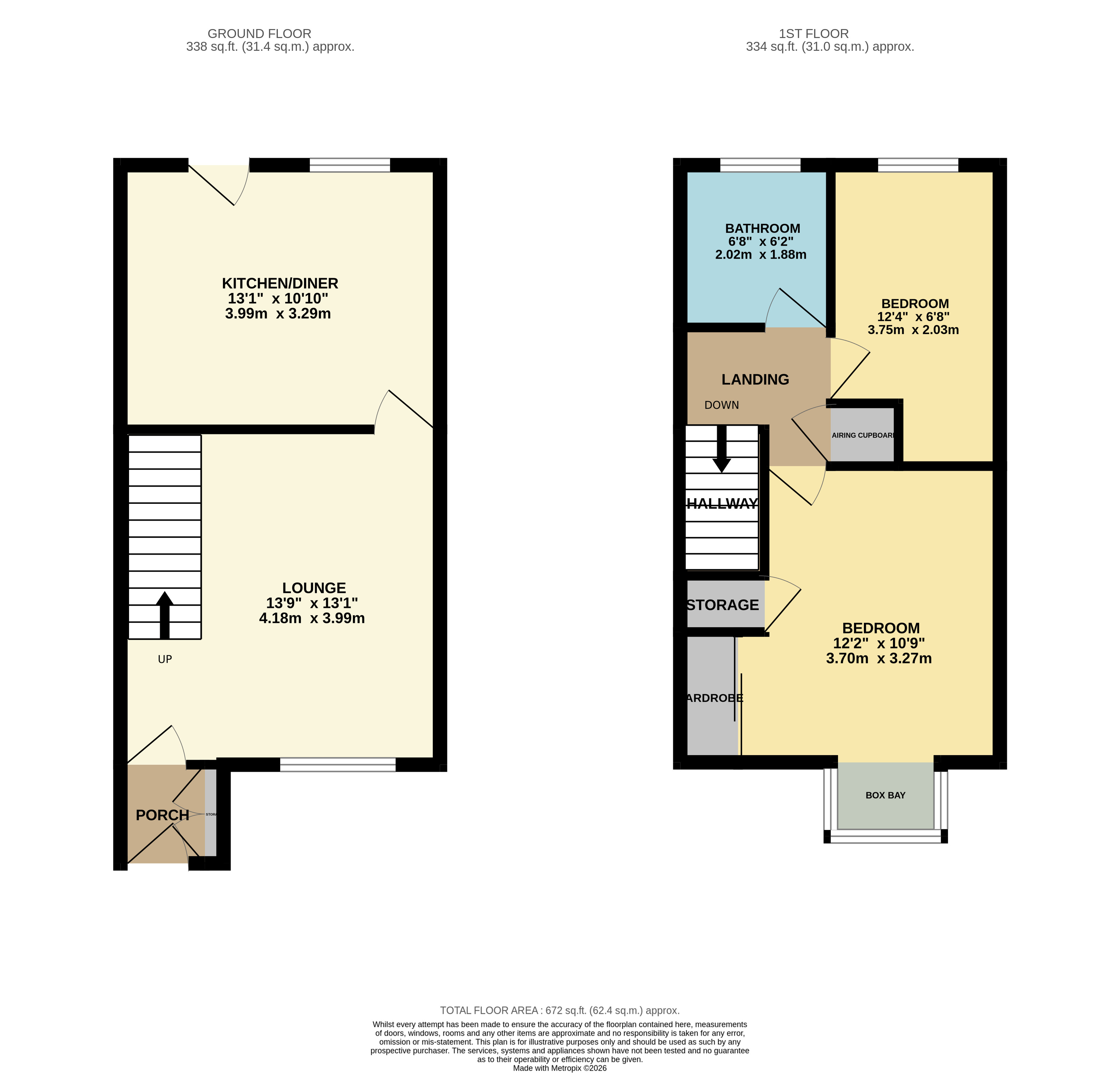 151, Cemetery Road, Dunstable floorplan