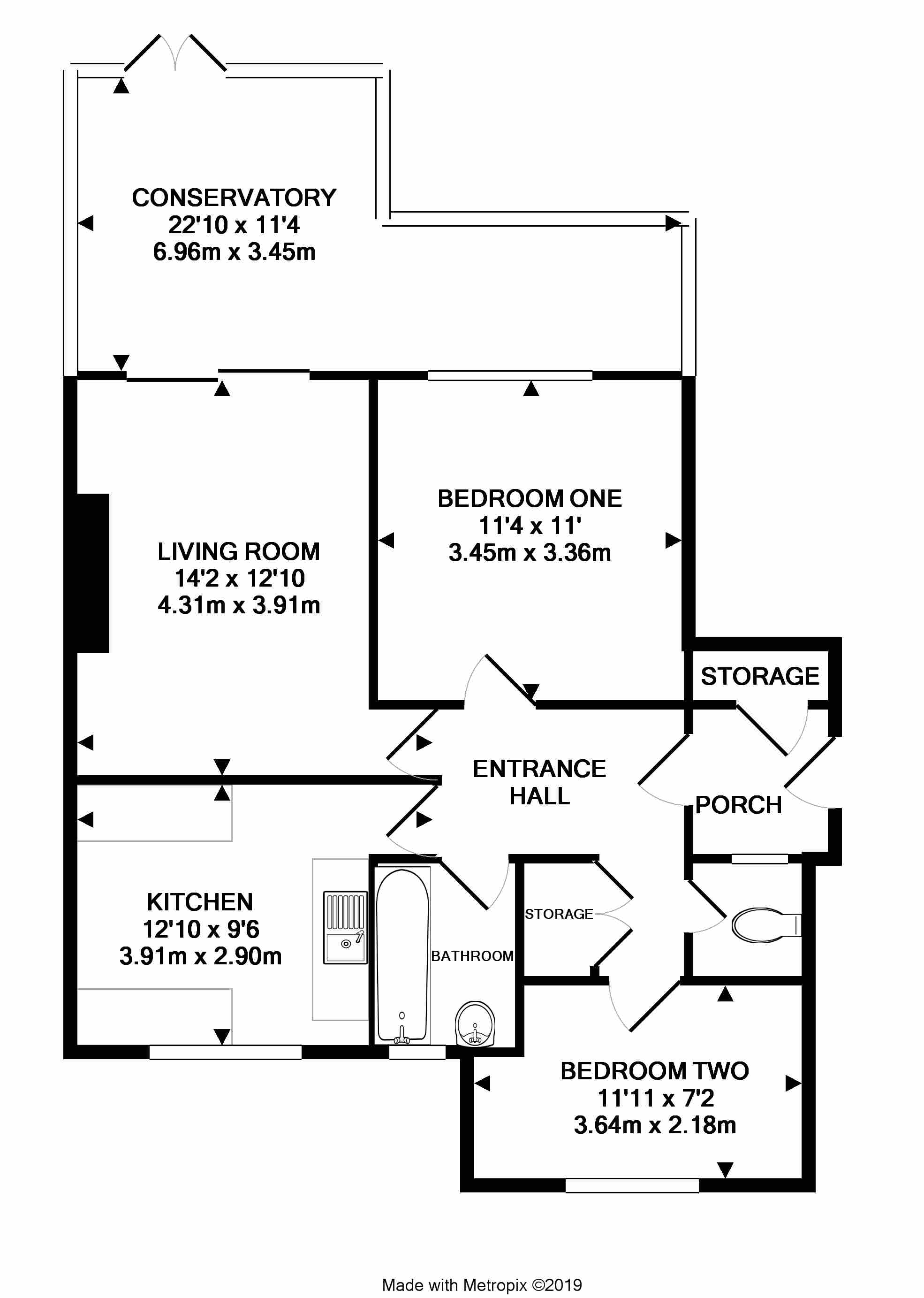 2 Bedrooms Maisonette for sale in Greenhill Way, Farnham, Surrey GU9