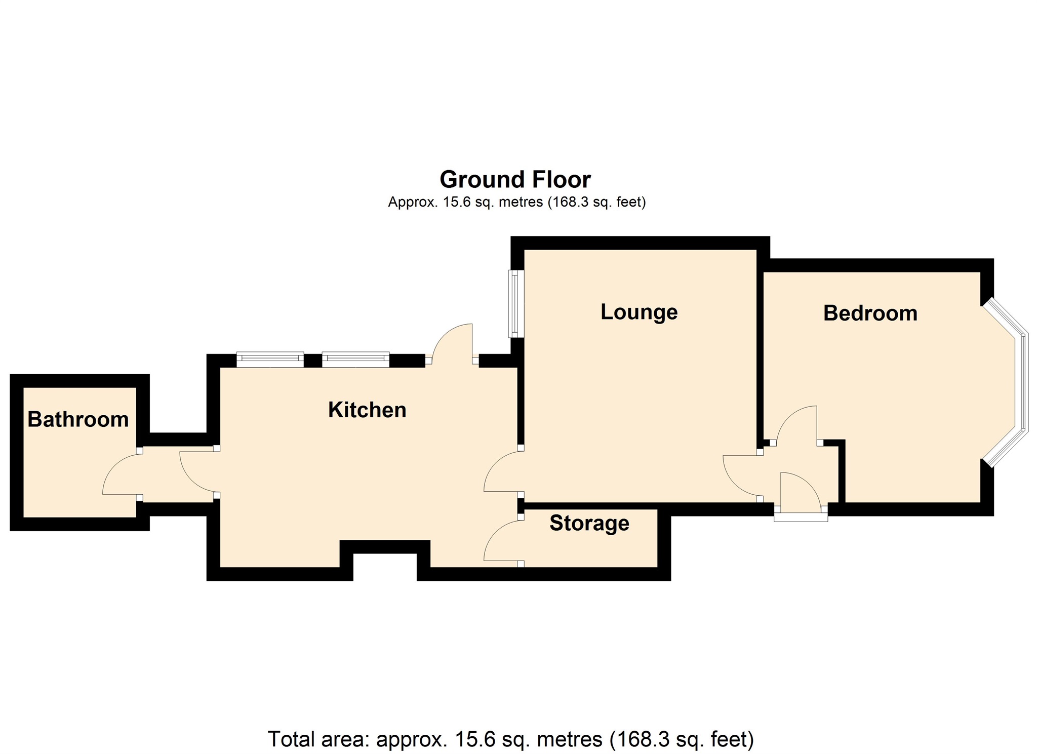 Brunswick Street, Canton, Cardiff CF5, 1 bedroom flat for sale