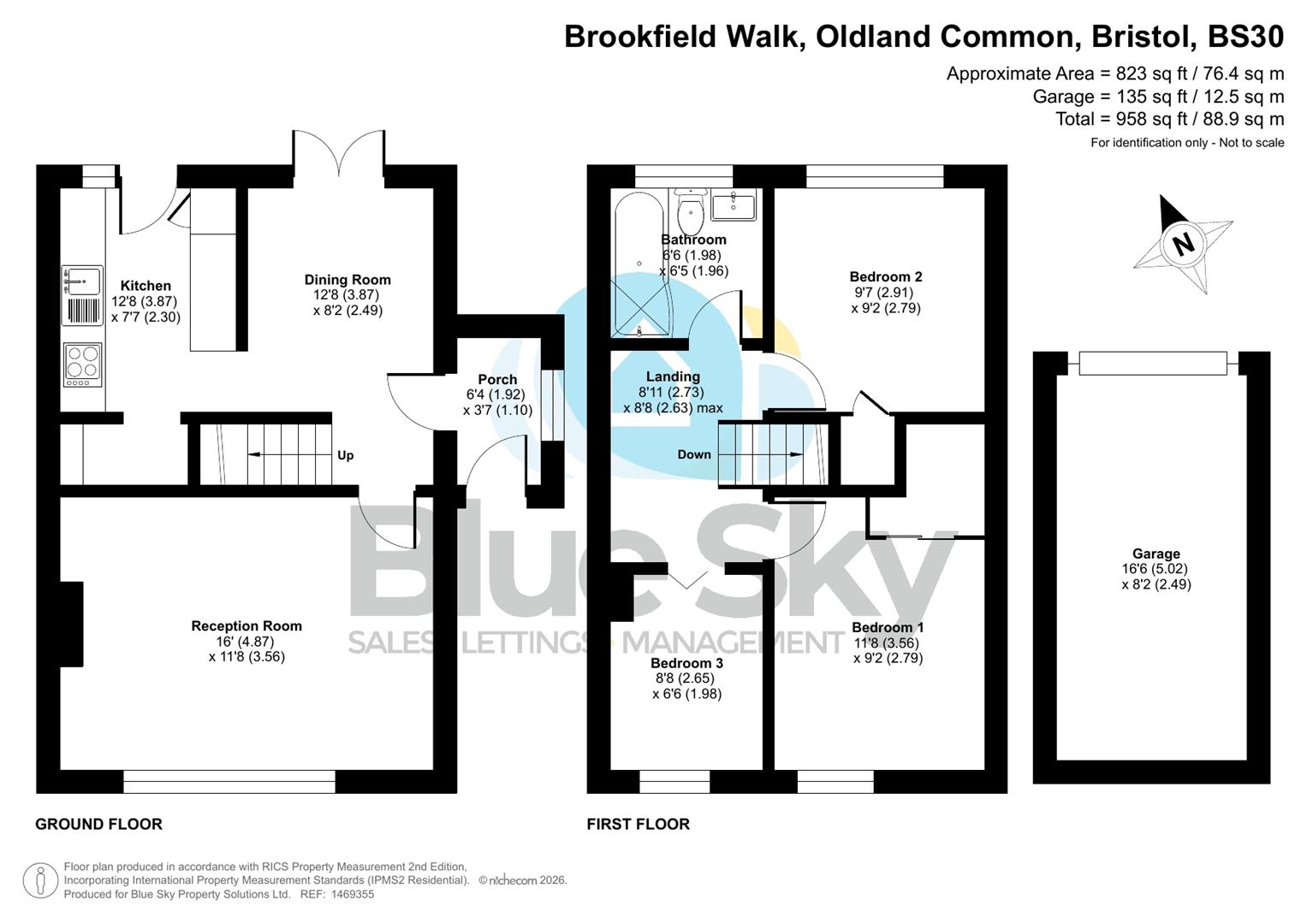 7, Brookfield Walk, Bristol floorplan