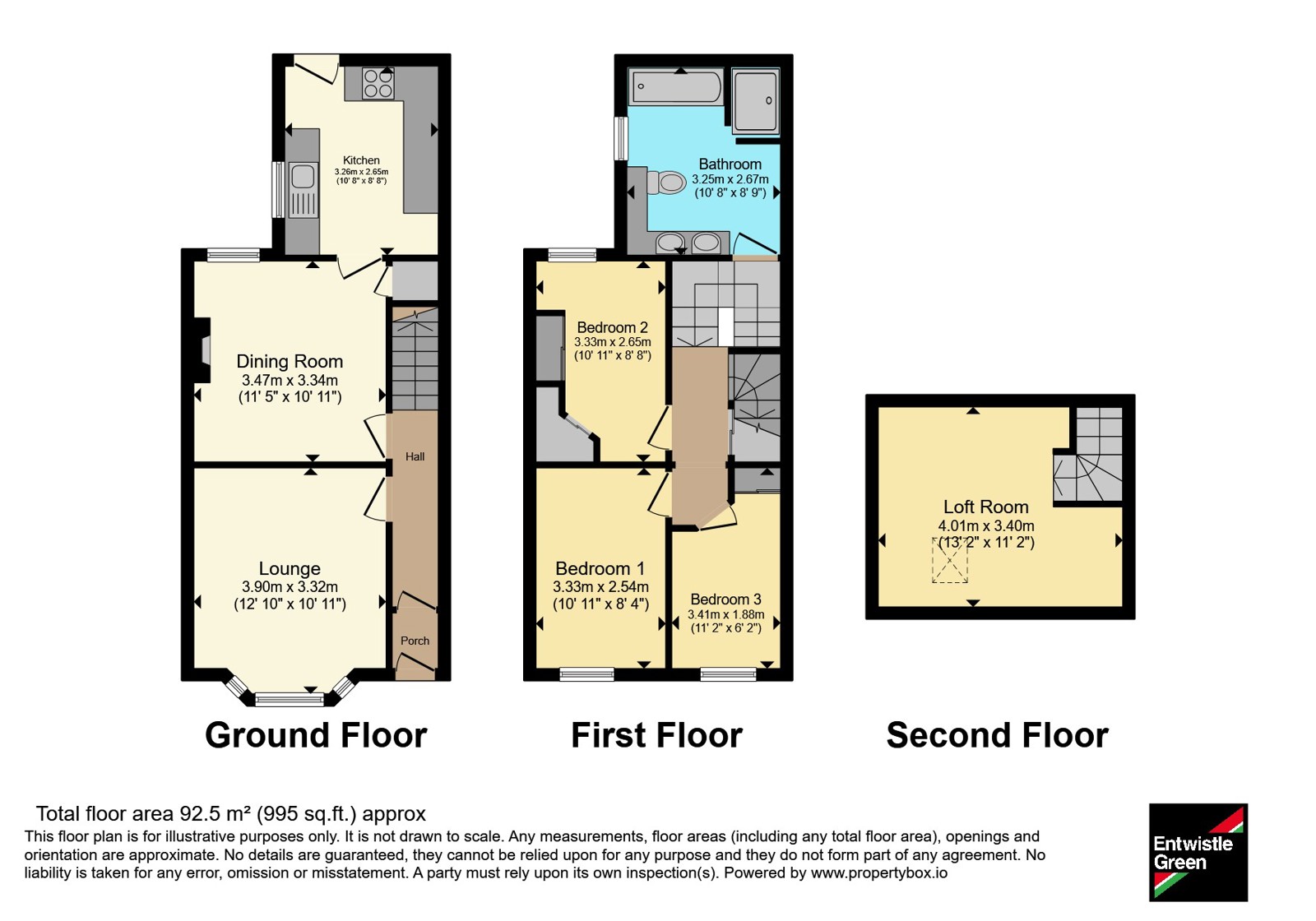 6, Butler Street, Lancashire floorplan