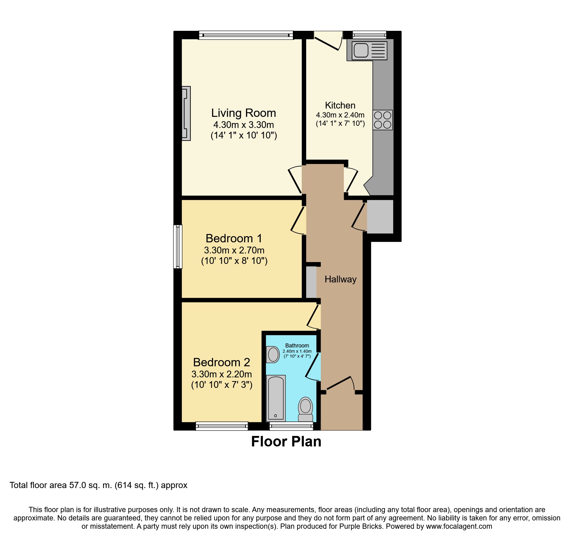 2 Bedrooms Maisonette for sale in Bengeo Street, Hertford SG14