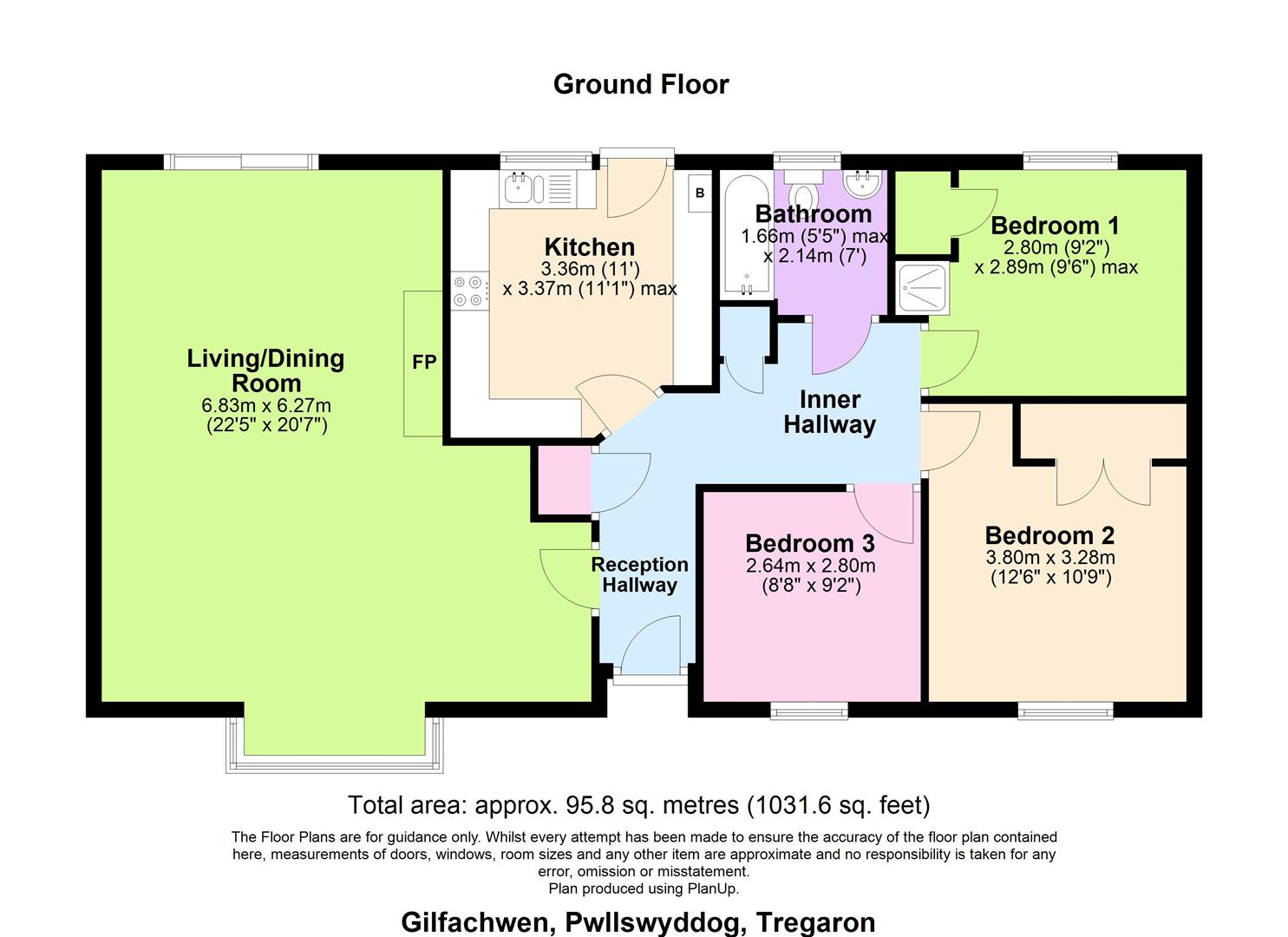 Gilfachwen, 45, Pwllswyddog, Tregaron floorplan