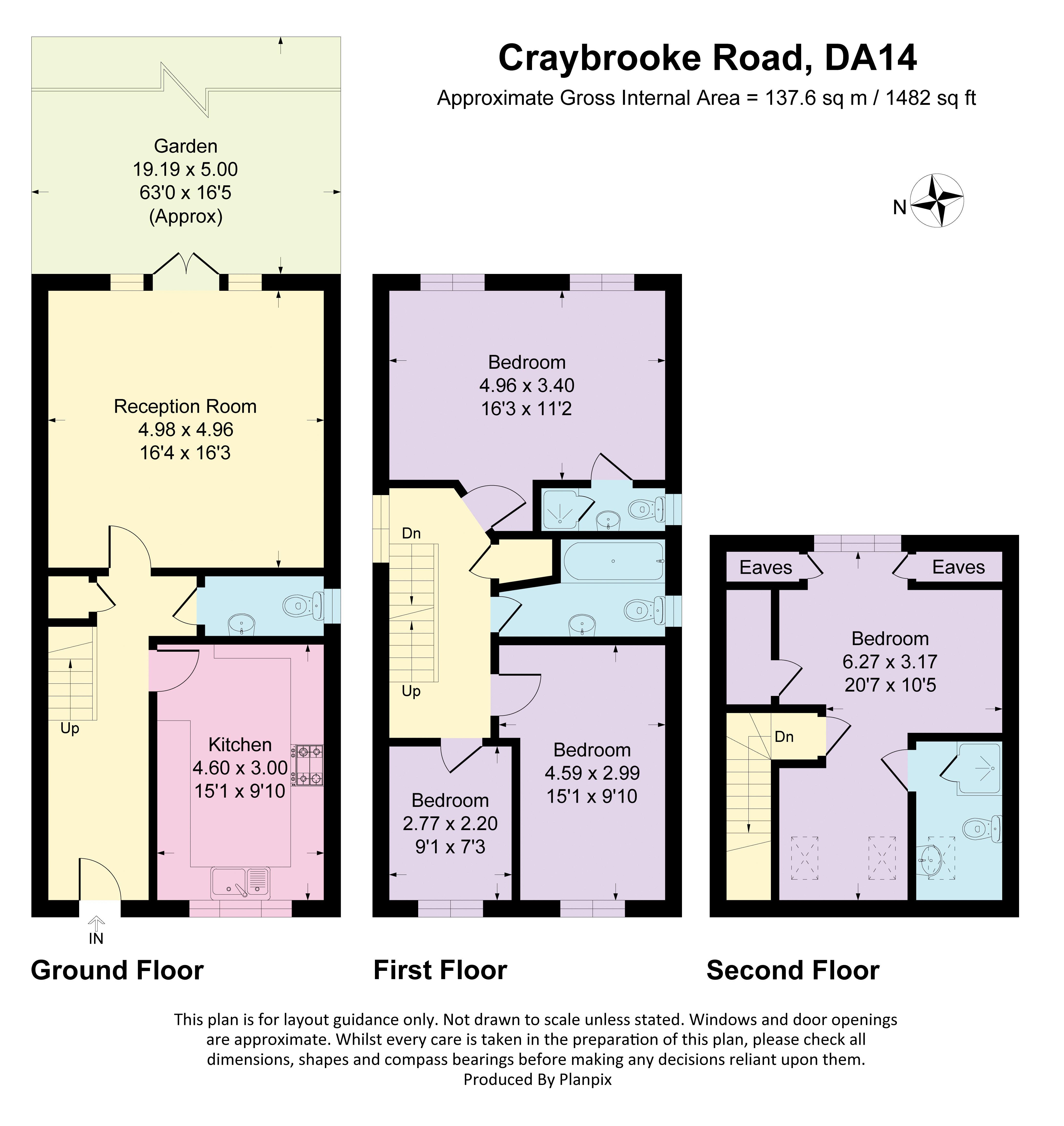 10A, Craybrooke Road, Sidcup floorplan