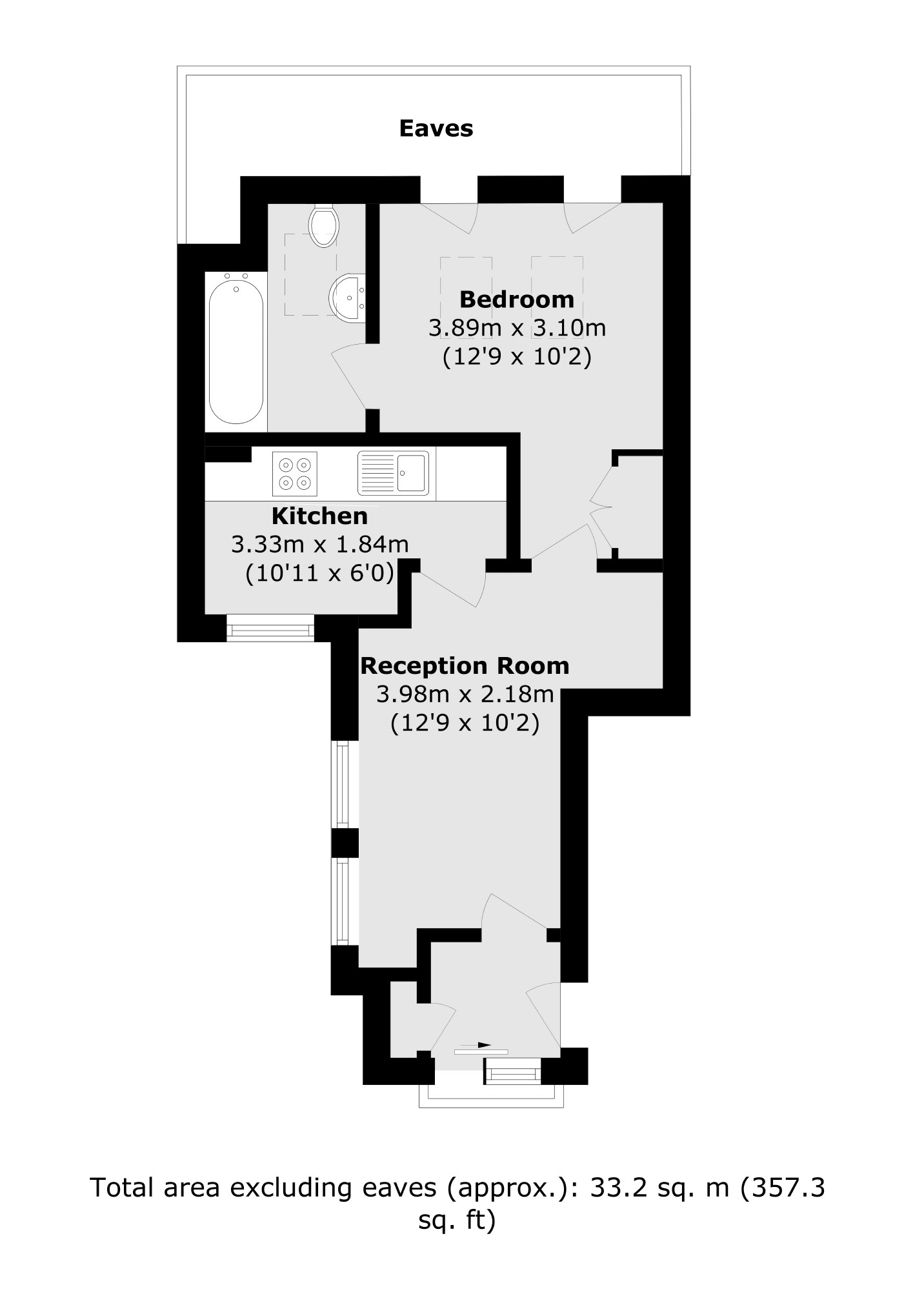 Franciscan Road, Tooting floorplan