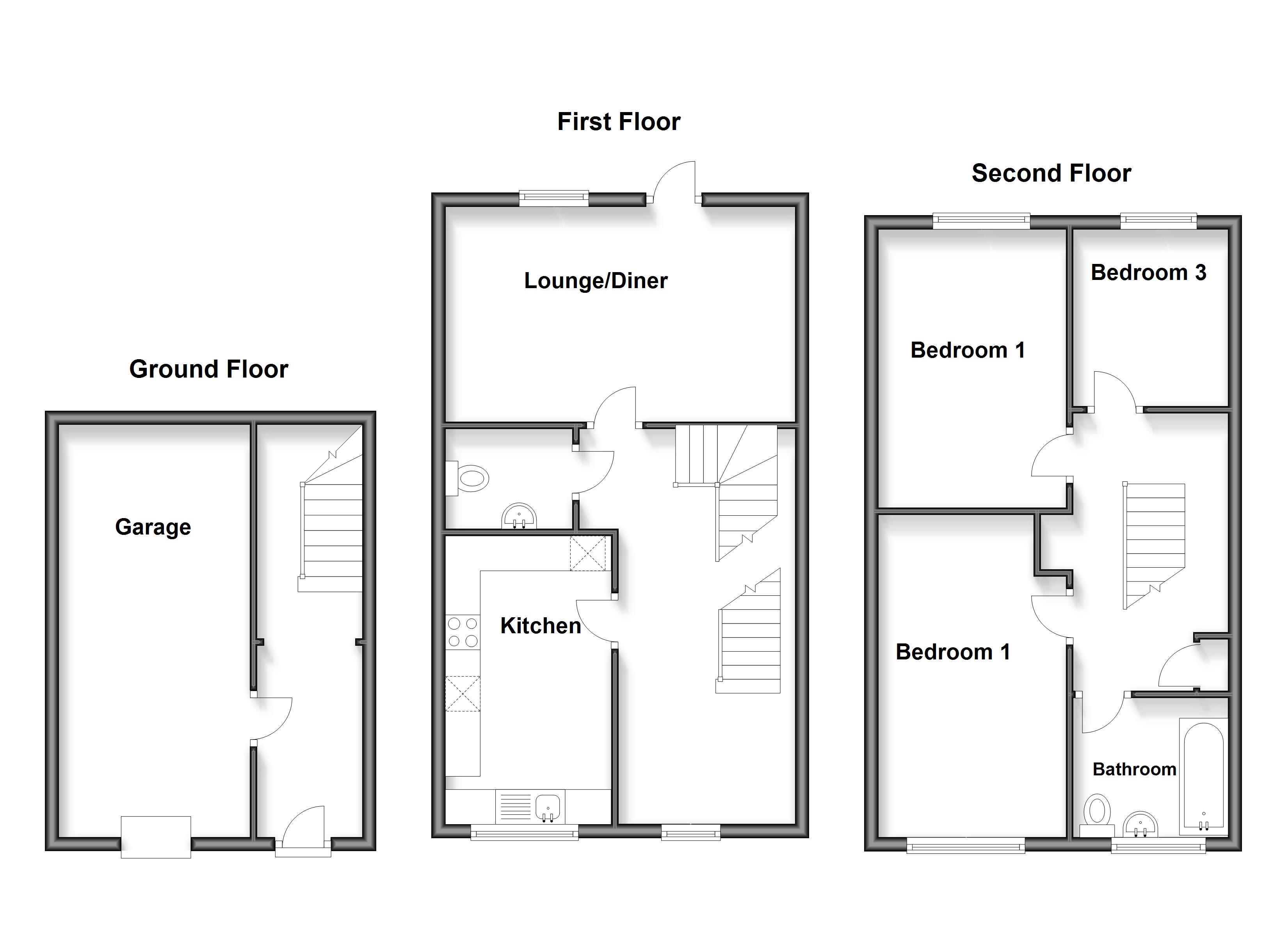 Morton Way, Maidstone floorplan