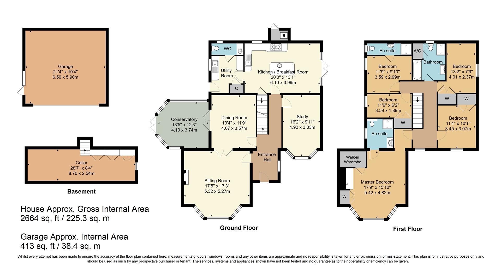 Cleggetts Farmhouse, Chapel Street, Ryarsh floorplan