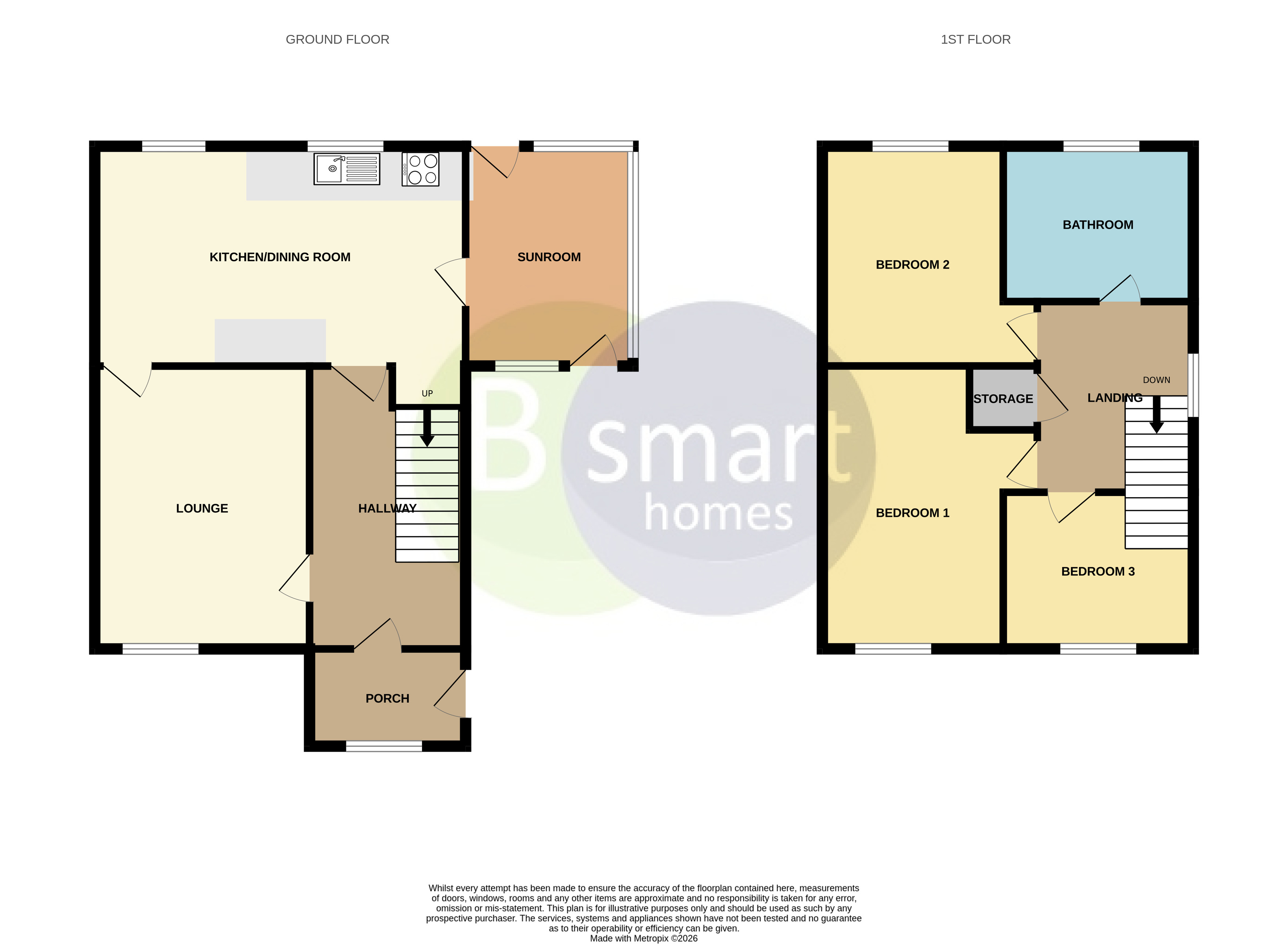 138, Roughwood Road, Rotherham floorplan