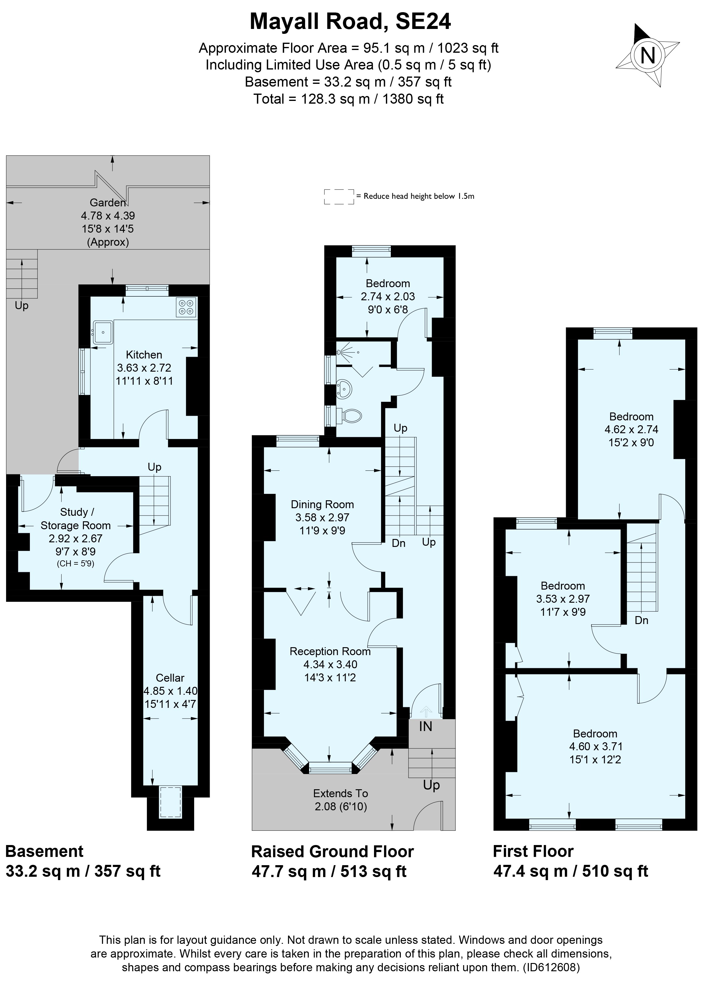 Mayall Road, London SE24, 4 bedroom terraced house for sale 53953334