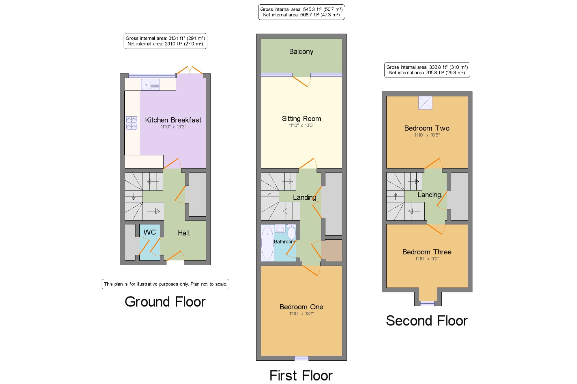 3 Bedrooms Terraced house for sale in Magdalen Close, Stony Stratford, Milton Keynes, Buckinghamshire MK11