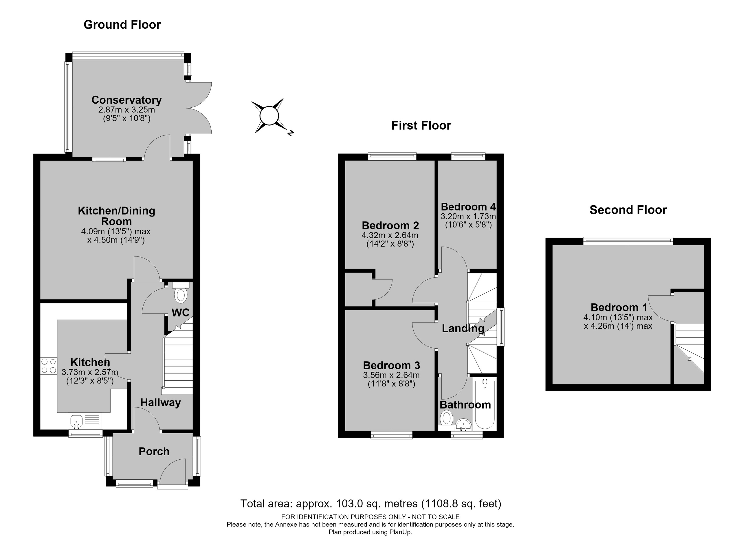 27 Windermere Road, Hereford floorplan