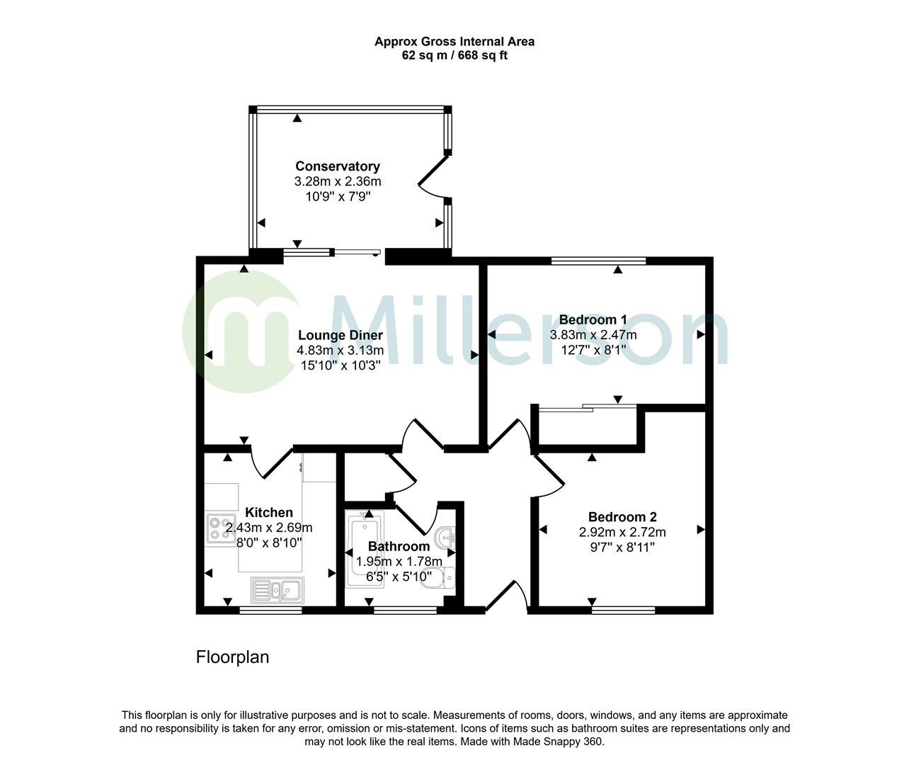 Treloweth Way, Redruth floorplan