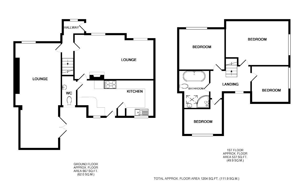 4 Bedrooms Semi-detached house for sale in The Crescent, Letchworth Garden City SG6