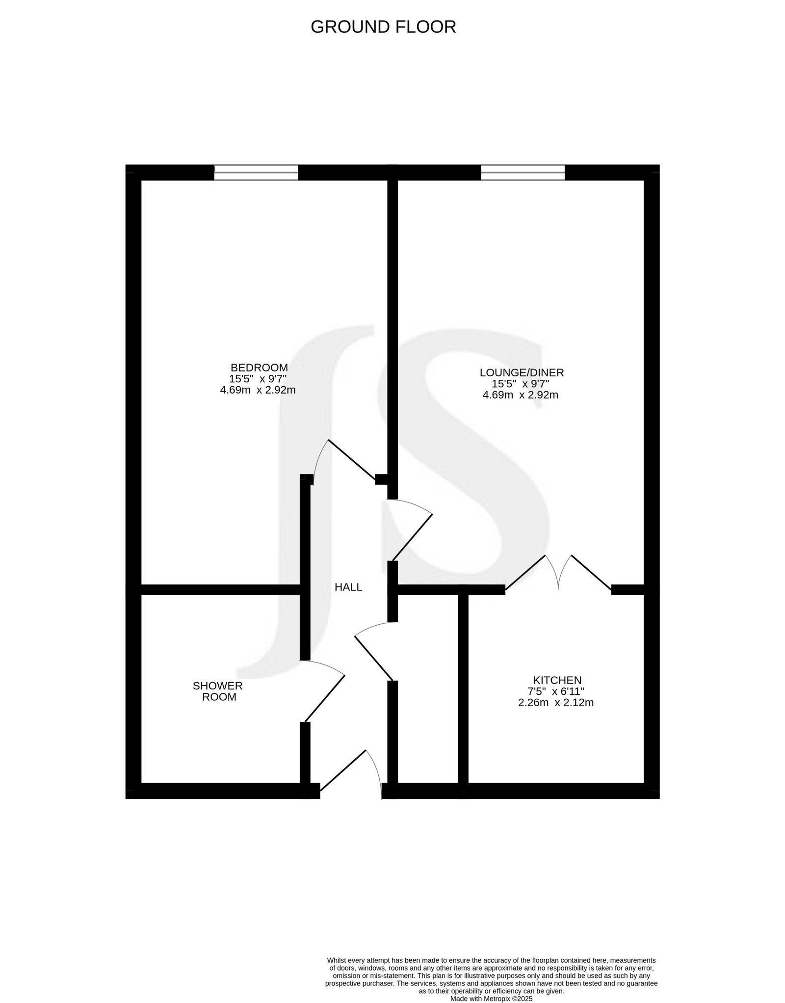 Cissbury Court,Flat 30, Findon Road, Worthing floorplan