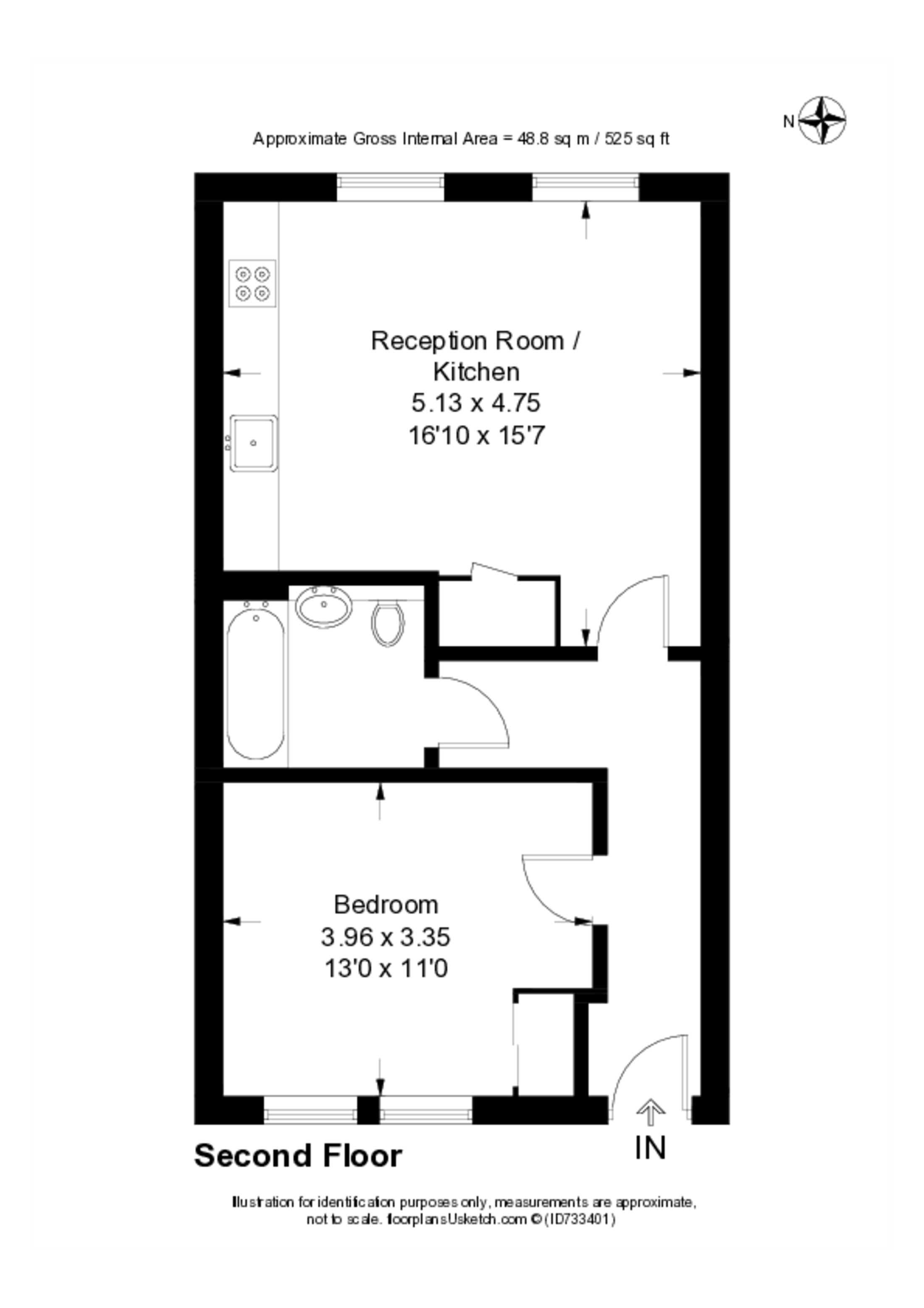 Palmerston Road, South Wimbledon floorplan