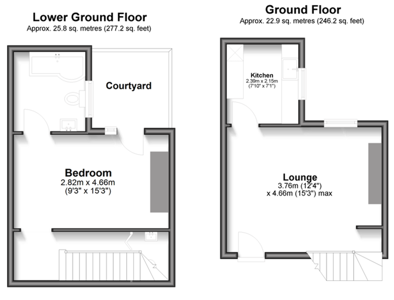 Flat 1, 5-7, Sillwood Street, Brighton floorplan