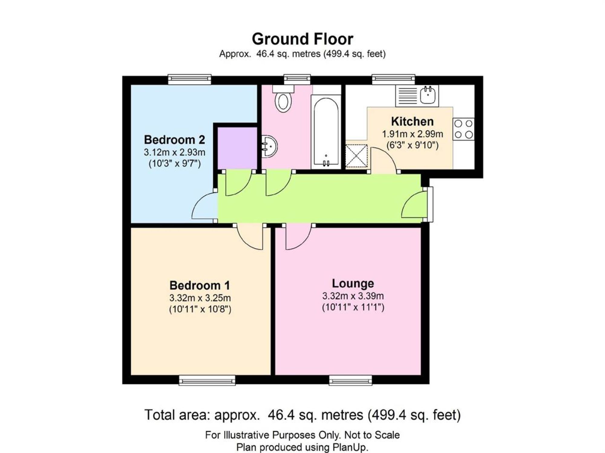 85 Orchard Gate, Bristol floorplan